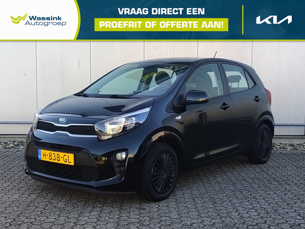 Kia Picanto - 1.0 MPi ComfortLine Parkeercamera | Carplay / Android Auto | Airco - AutoWereld.nl