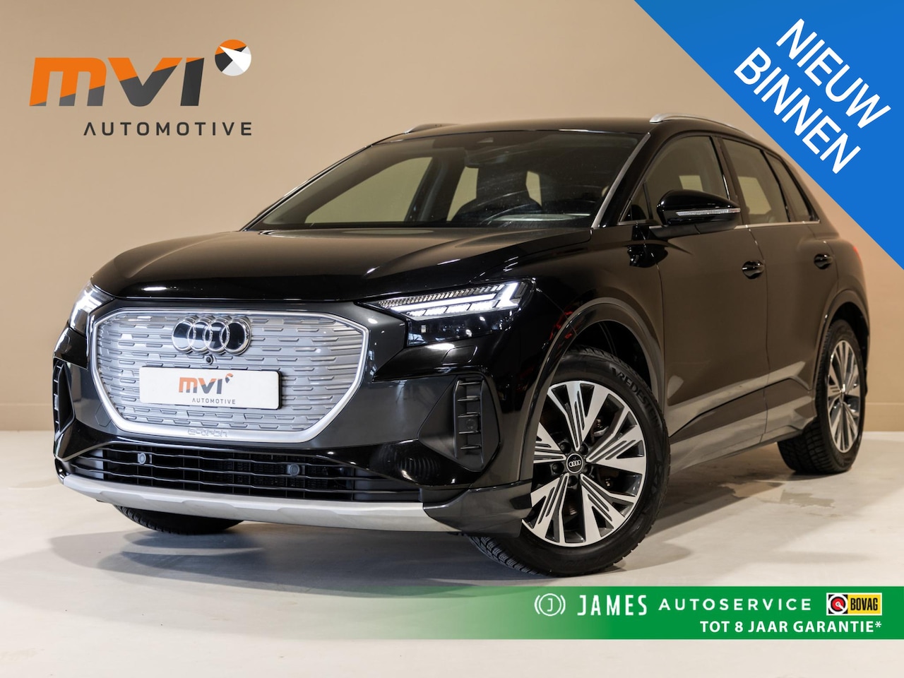 Audi Q4 e-tron - 40 Launch edition Advanced 77 kWh SOH 93% / 204pk / Sportstoelen / Stoelverwarming / - AutoWereld.nl