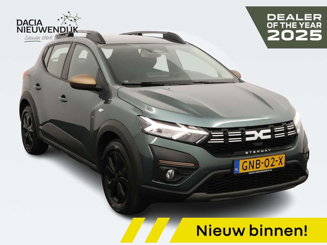 Dacia Sandero Stepway - 1.0 TCe 100 ECO-G Extreme | APPLE & ANDROID CARPLAY | BLINDSPOT | NAVI | PDC | CLIMATE | - AutoWereld.nl