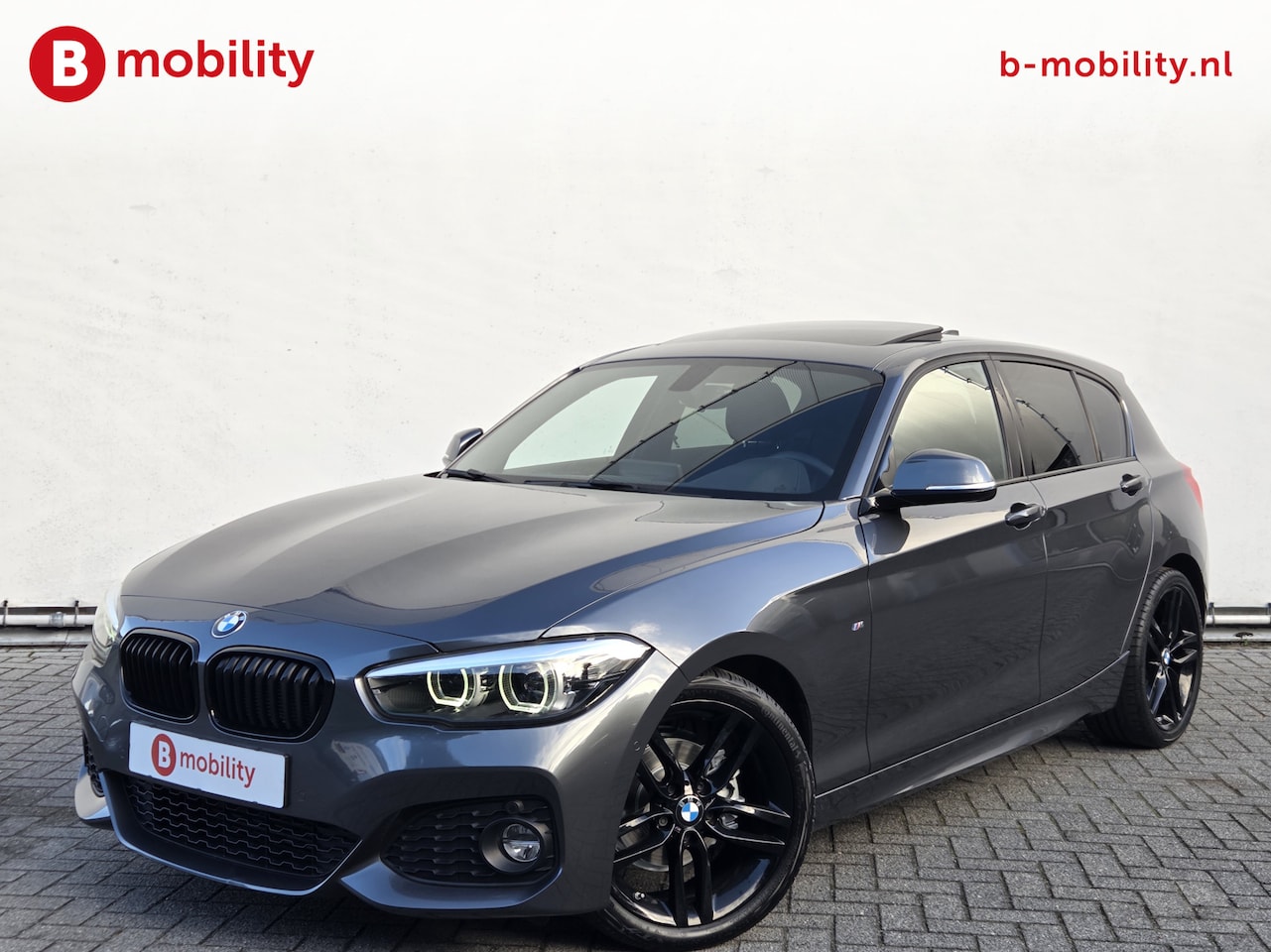 BMW 1-serie - 118i High Executive M-Sport Schuif/Kanteldak NL Auto! | Achteruitrijcamera | DAB | Hifi | - AutoWereld.nl