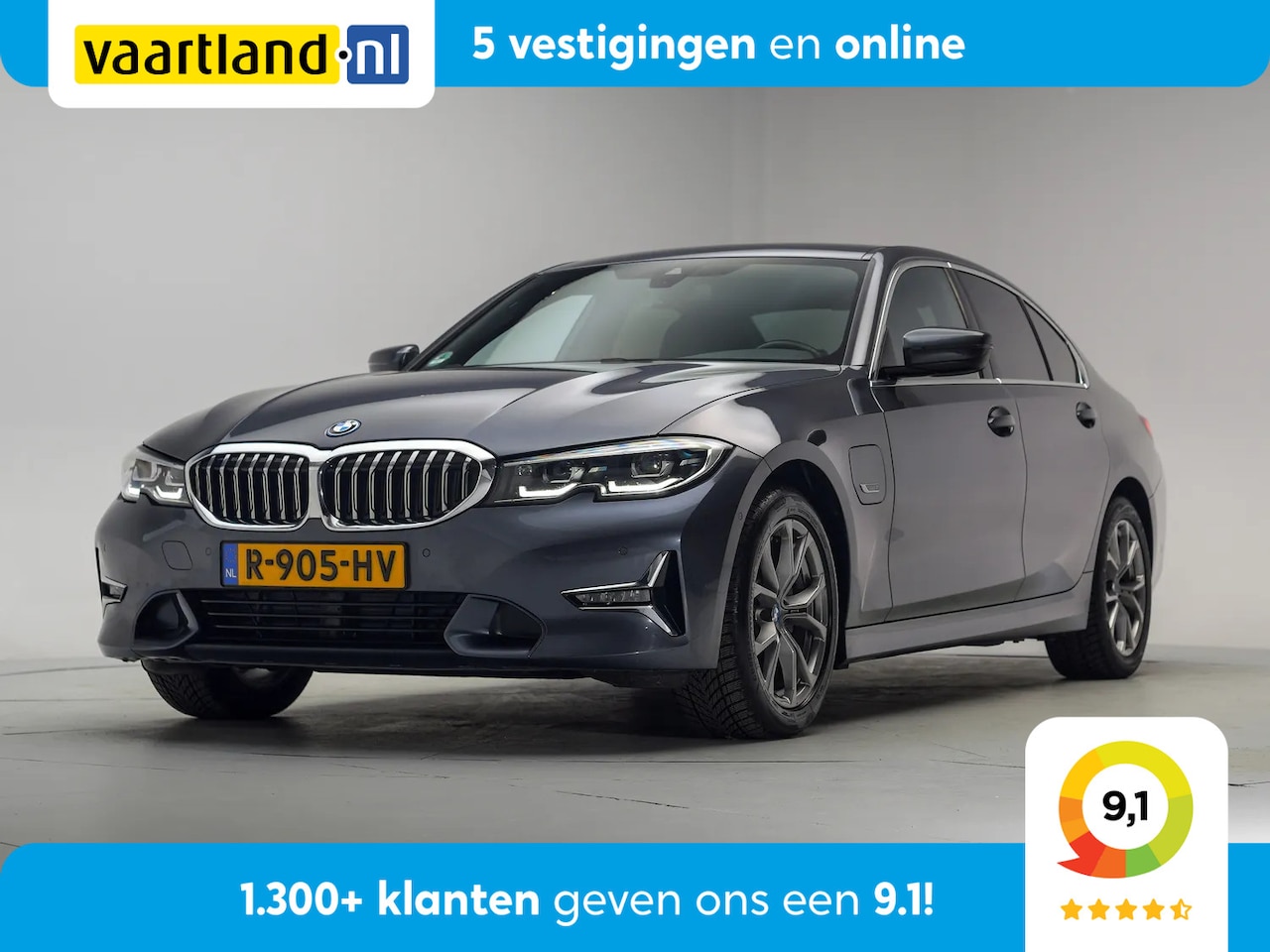 BMW 3-serie - 320e High Executive Aut. [ Leder Camera Stoelverwarming ] - AutoWereld.nl