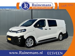 Citroën Jumpy - 2.0 BlueHDI 180 PK / AUTOMAAT / L3H1 / DUBBEL CABINE / 2x SCHUIFDEUR / TREKHAAK / CAMERA /