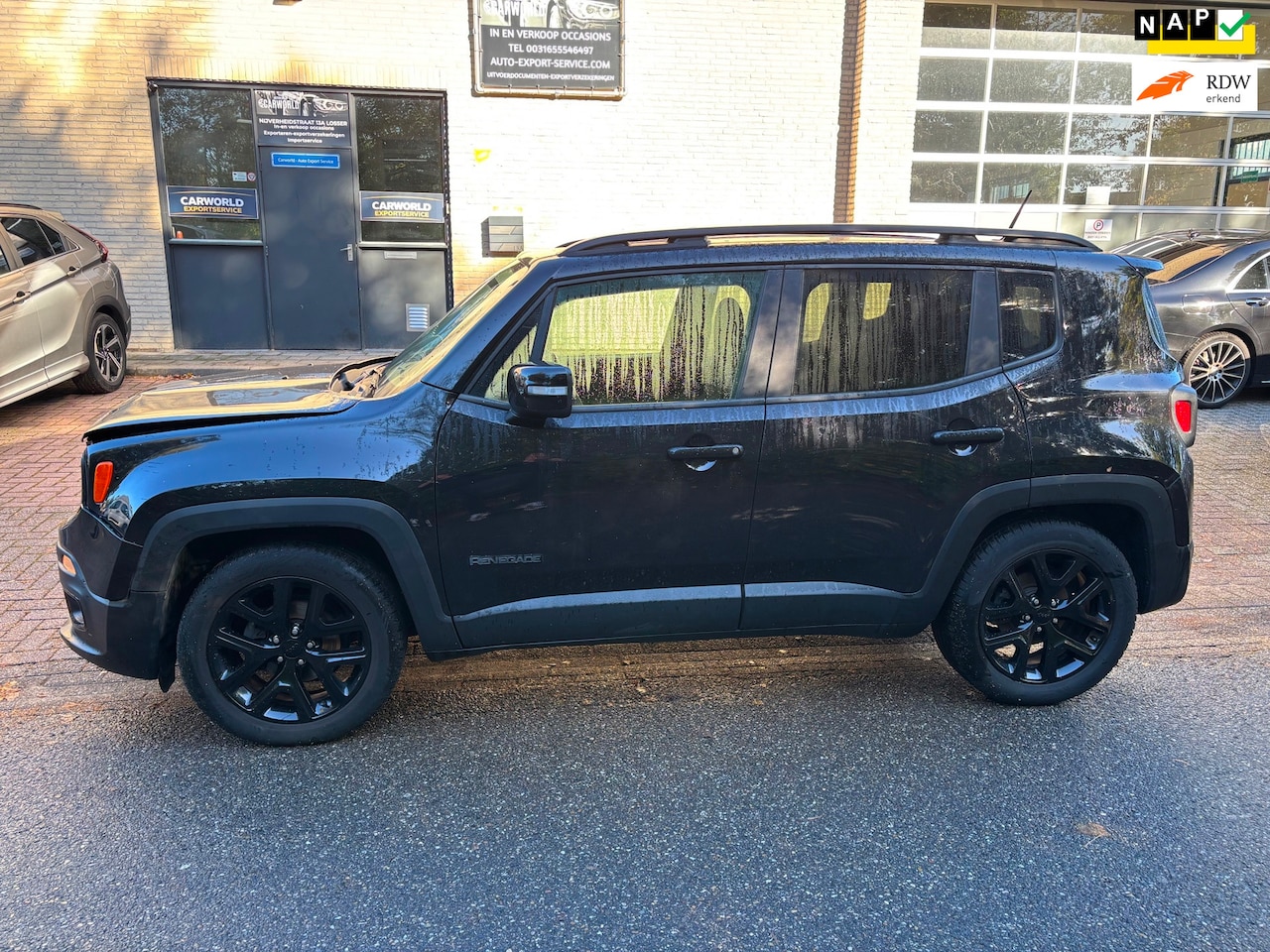 Jeep Renegade - 1.4 MultiAir Night Eagle 1.4 MultiAir Night Eagle - AutoWereld.nl