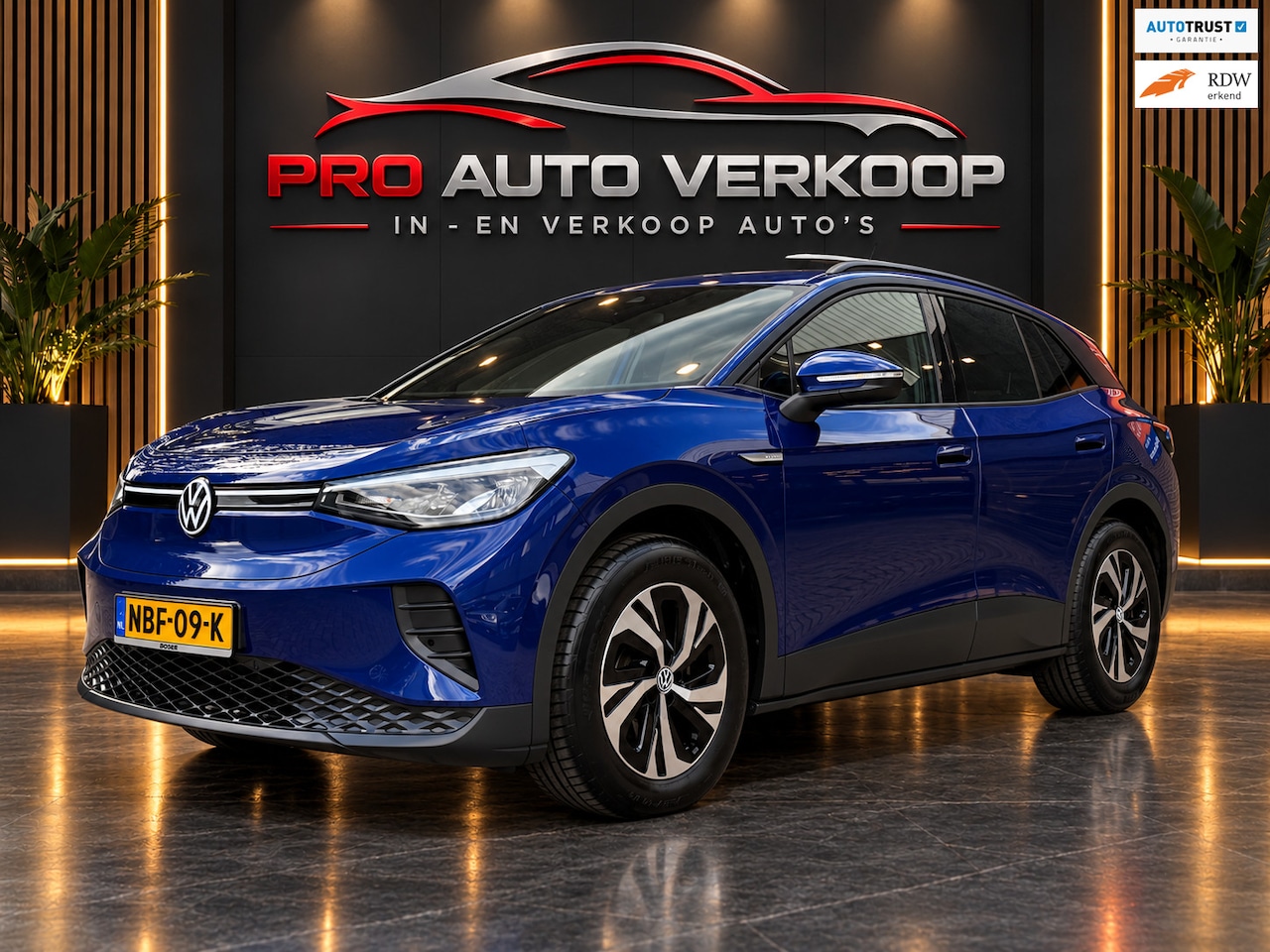 Volkswagen ID.4 - Volkswagen ID.4 - 52kWh Pure 170pk SoH 99% | Carplay - AutoWereld.nl