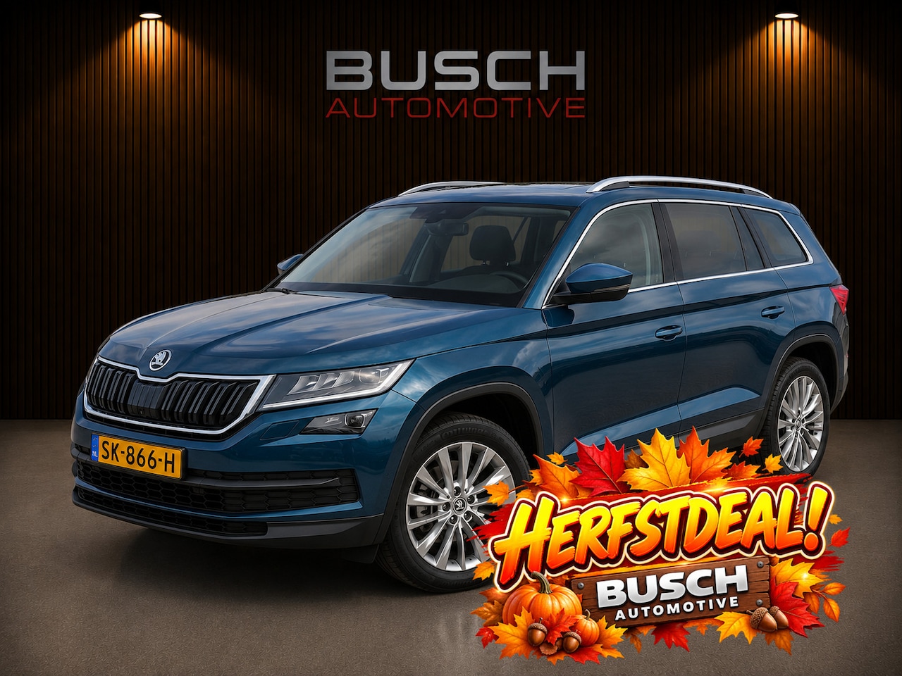 Skoda Kodiaq - 1.4 TSI ACT Style Business 7p. 1.4 TSI ACT Style Business | 7P | PANO | 360° | - AutoWereld.nl