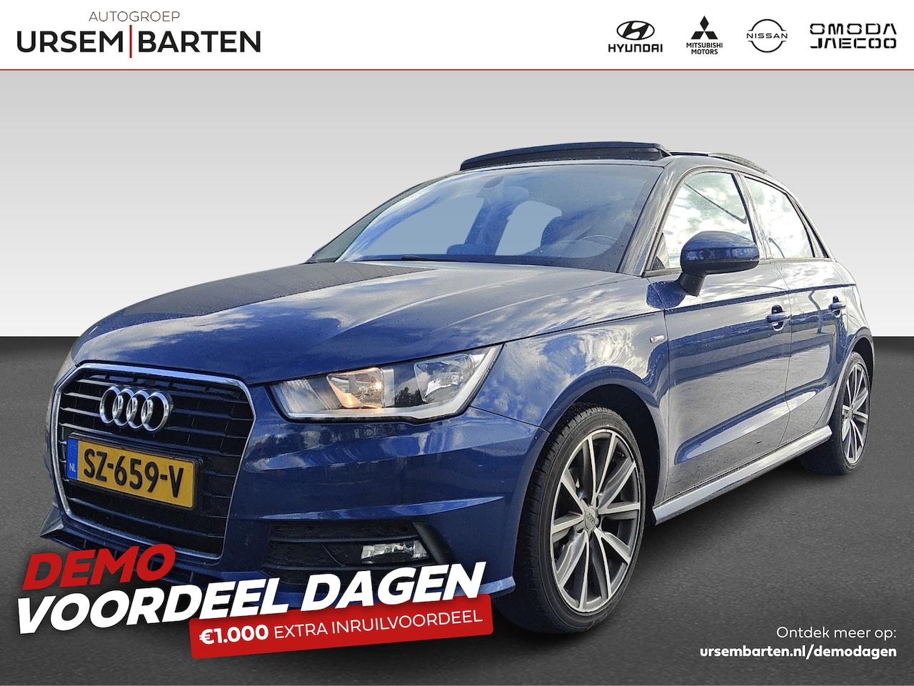 Audi A1 Sportback - 1.0 TFSI Advance | Achterbank in delen neerklapbaar | Airco | Airco (automatisch) - AutoWereld.nl