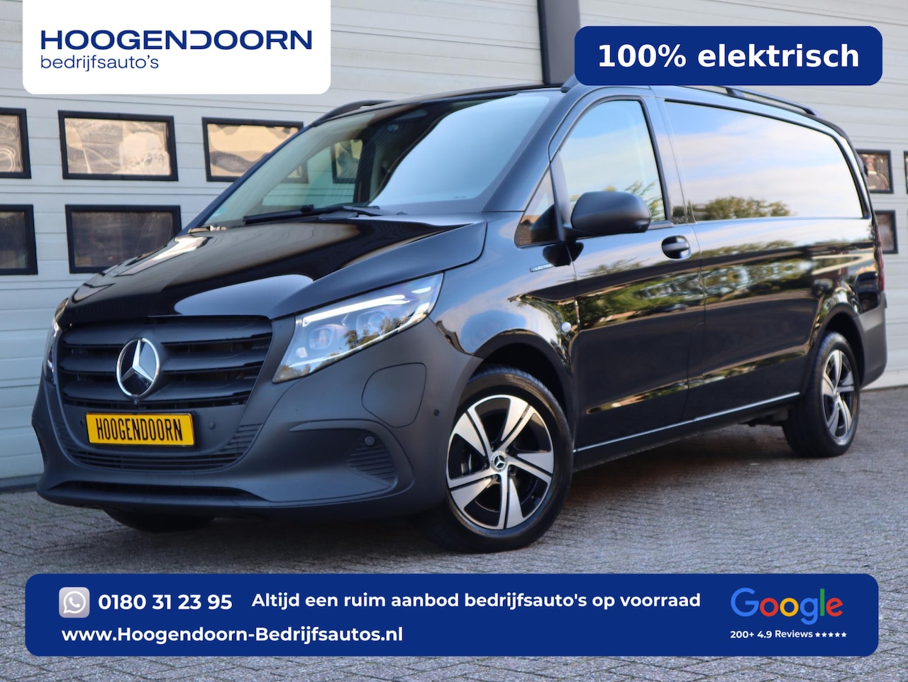 Mercedes-Benz eVito - eVito 129 90 kWh L2 Lang Multibeam LED - DC Snel laden - AutoWereld.nl