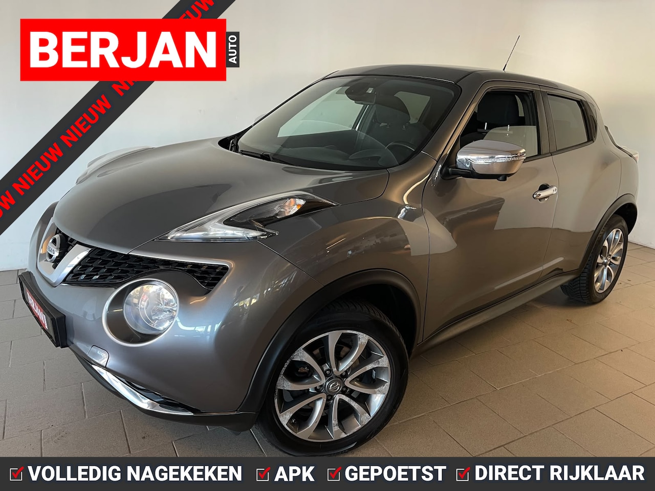 Nissan Juke - 1.2 DIG-T S/S Connect Edition AIRCO NAVI MULTI STUUR 360* CAMERA TREKHAAK NWE APK INRUIL M - AutoWereld.nl