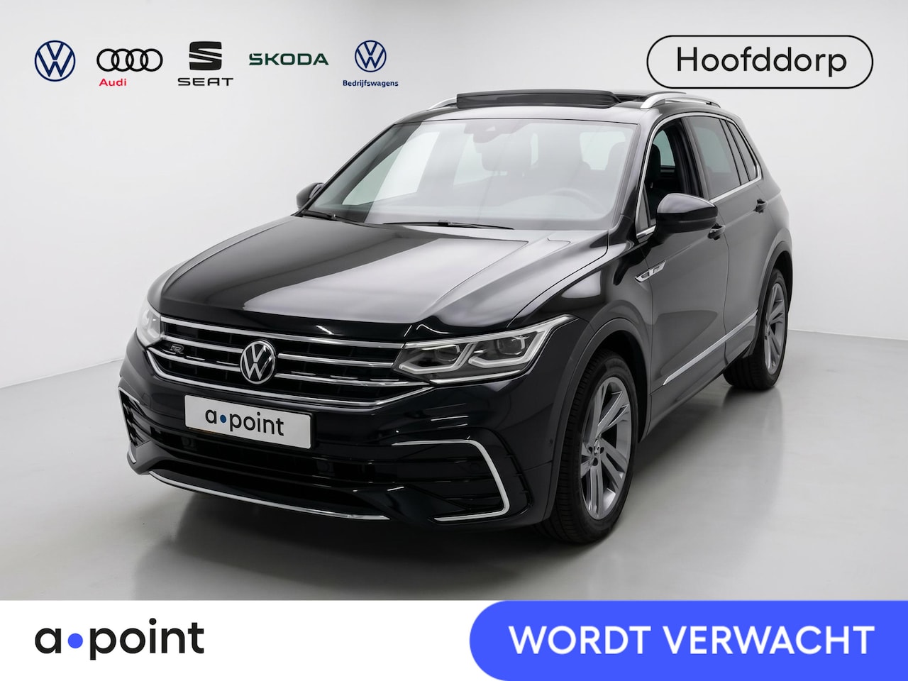 Volkswagen Tiguan - 1.4 TSI eHybrid R-Line Business+ 245 pk Automaat (DSG) | Navigatie | Panoramadak | Trekhaa - AutoWereld.nl