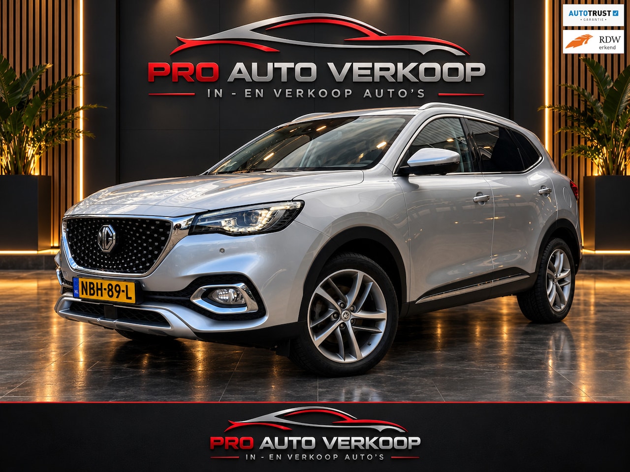 MG EHS - 1.5 TGDI Luxury 360 camera_Panorama_Leder_Virtual cockpit - AutoWereld.nl
