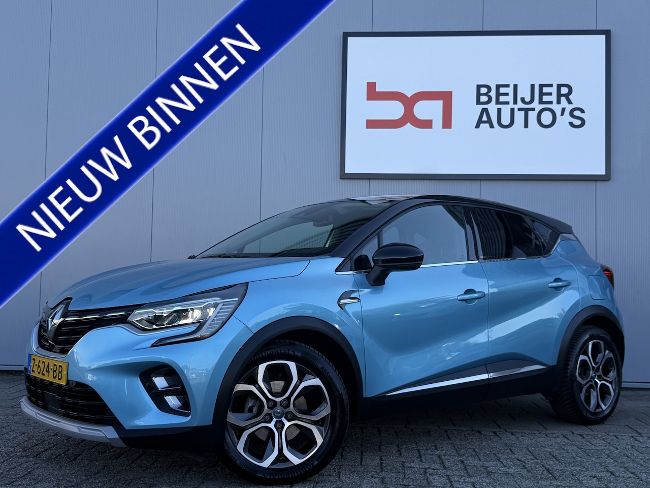 Renault Captur - 1.6 E-Tech Plug-in Hybrid 160 Intens Automaat SOH 97,4%. - AutoWereld.nl