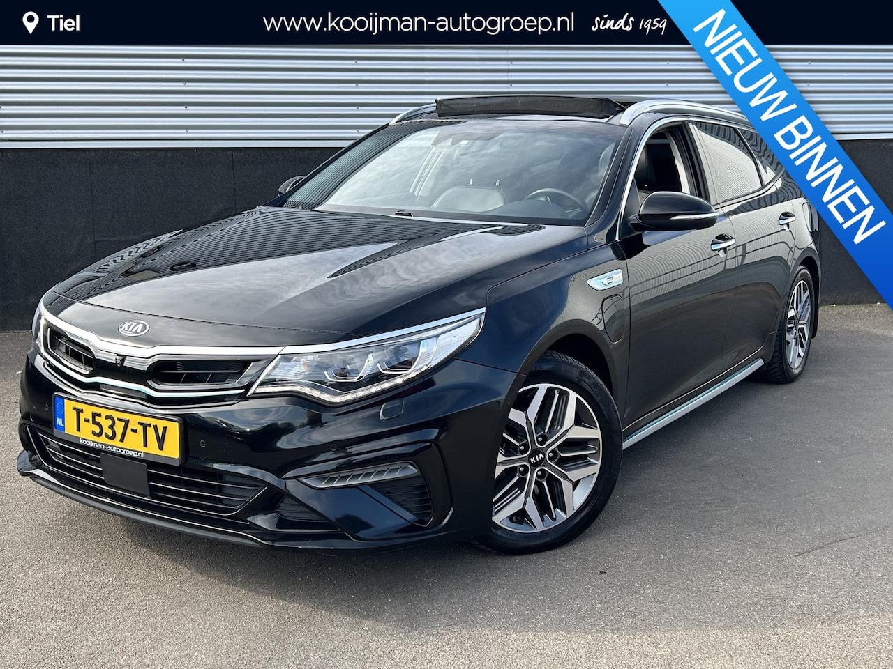Kia Optima Sportswagon - 2.0 GDI PHEV ExecutiveLine Trekhaak, Schuif/kanteldak, Dodehoekdetectie, Stoelkoeling, Sto - AutoWereld.nl
