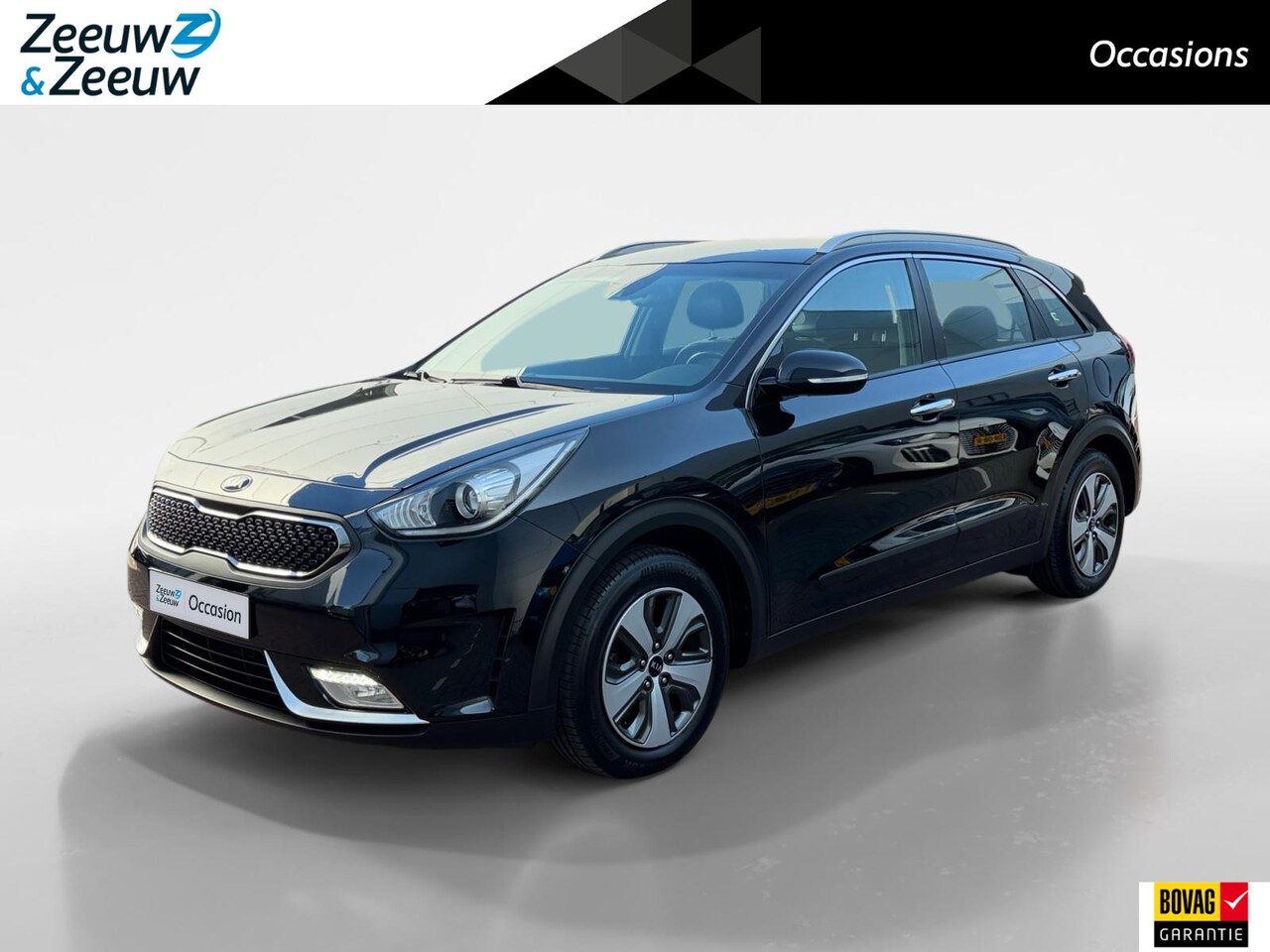 Kia Niro - 1.6 GDi Hybrid DynamicLine | Zeer nette auto | Navigatie | Trekhaak | 100% onderhouden | - AutoWereld.nl