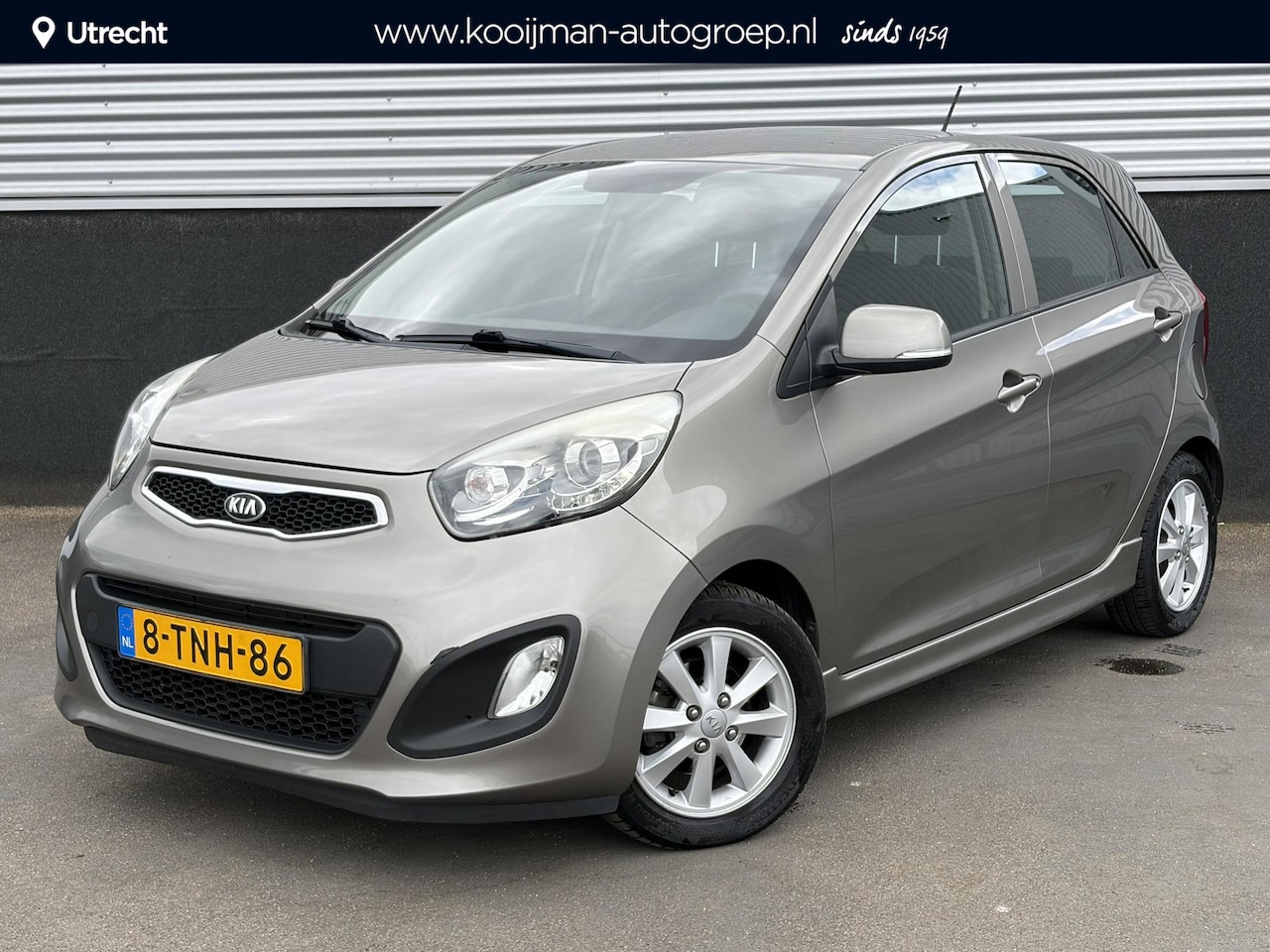 Kia Picanto - 1.0 CVVT ISG Plus Pack Airco, 5-deurs, Lichtmetalen velgen met All Season Banden, elektris - AutoWereld.nl