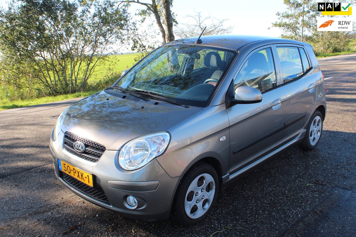 Kia Picanto - 1.0 Seven // 5-DRS / AIRCO / WEINIG KM // - AutoWereld.nl