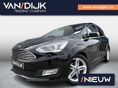 Ford C-Max - 1.0 Titanium ✓Distributieketting ✓Bi-Xenon ✓Navigatie ✓Camera ✓Apple Carplay & Android Aut