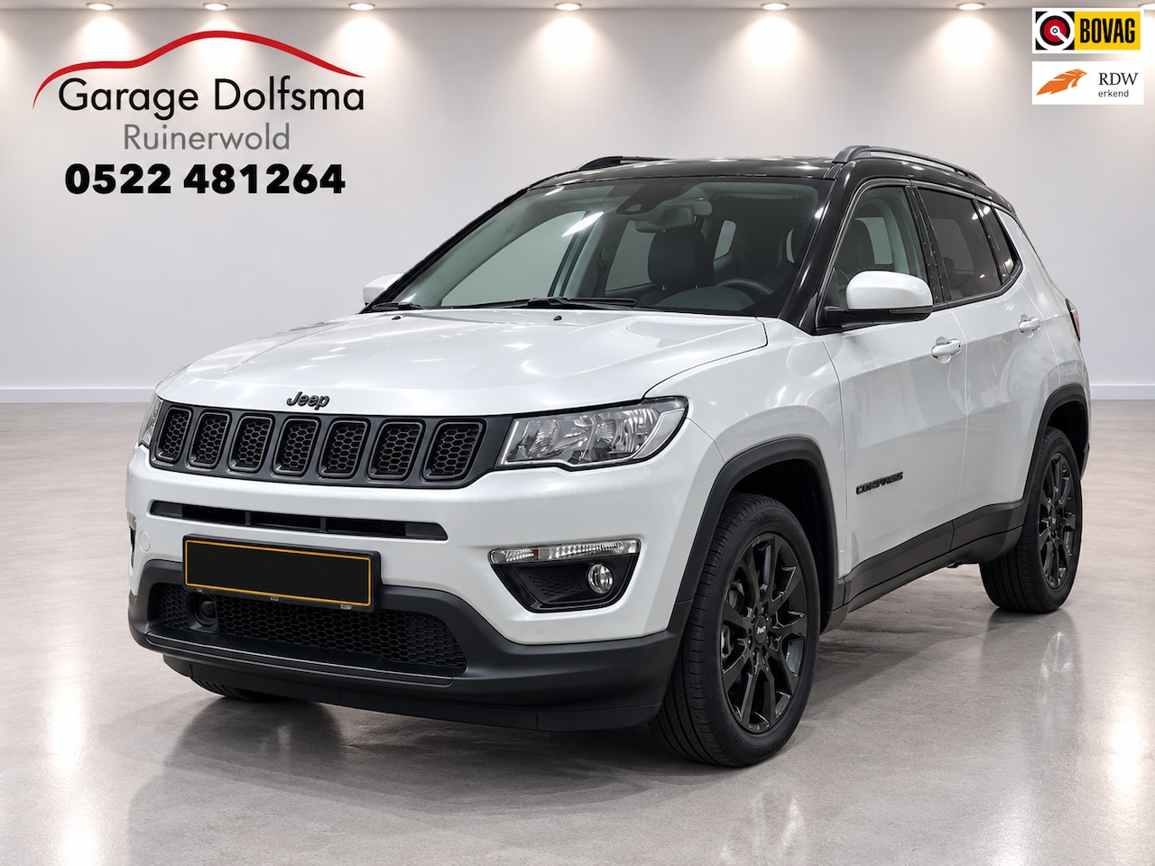 Jeep Compass - 1.3T Night Eagle Liberty Edition-NAVI-CAMERA-19"- - AutoWereld.nl