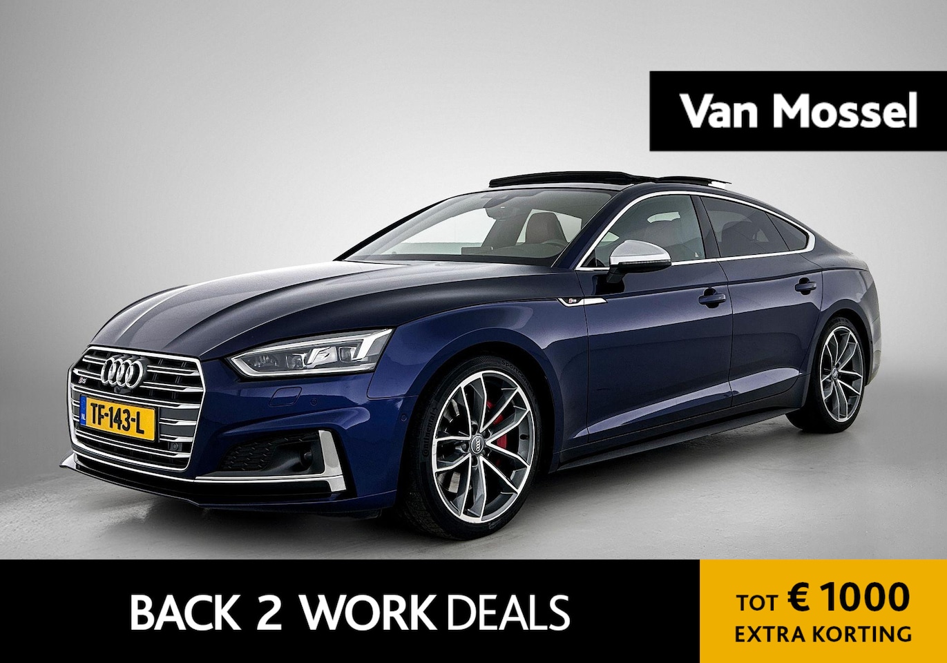 Audi S5 - Sportback 3.0 TFSI quattro Pro Line Plus | ORIGINEEL NL | PANORAMADAK | BANG & OLUFSEN | 3 - AutoWereld.nl
