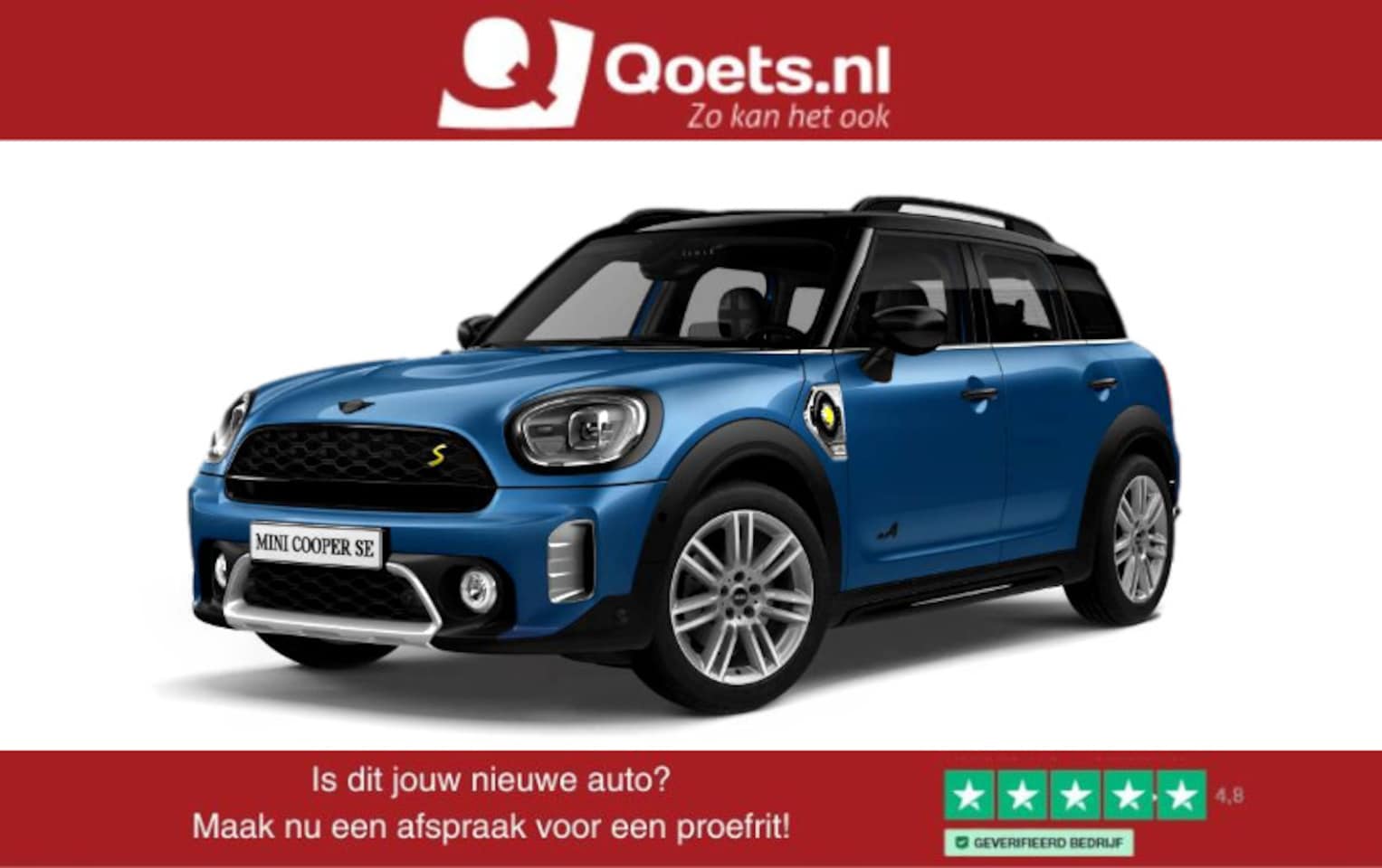 MINI Countryman - 1.5 Cooper S E ALL4 ALL4 Panoramadak - Active Cruise Control - Harman Kardon - Head up - E - AutoWereld.nl