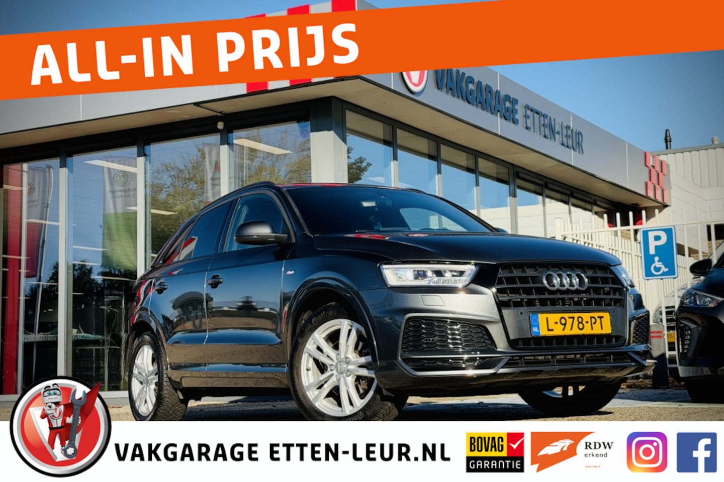 Audi Q3 - 1.4 TFSI Sport S-Line Edit. | CAMERA | STOELVERW. | TREKHAAK - AutoWereld.nl