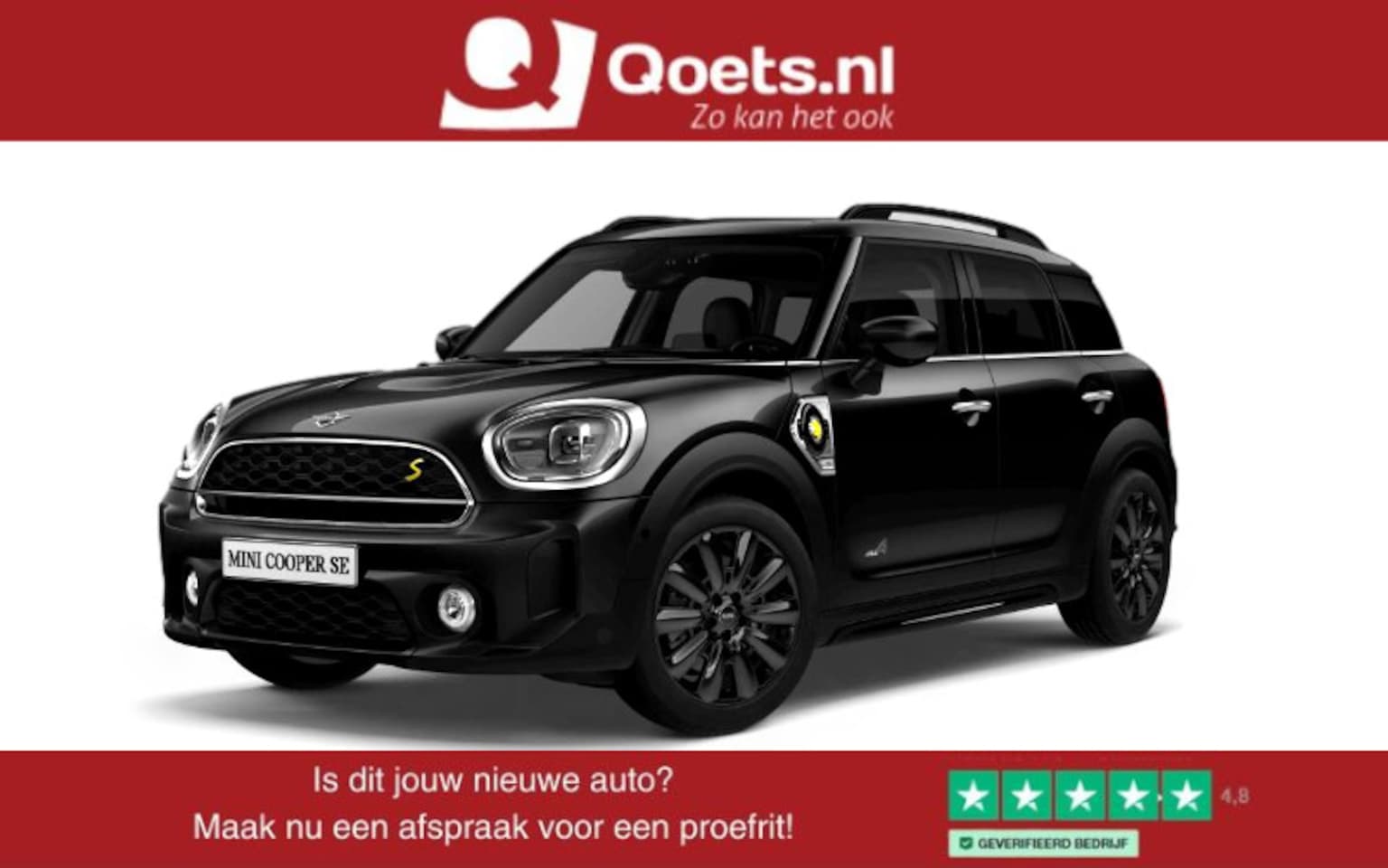 MINI Countryman - 1.5 Cooper S E ALL4 ALL4 Active Cruise Control - Comfort acces - Elektrisch verstelbare/ve - AutoWereld.nl