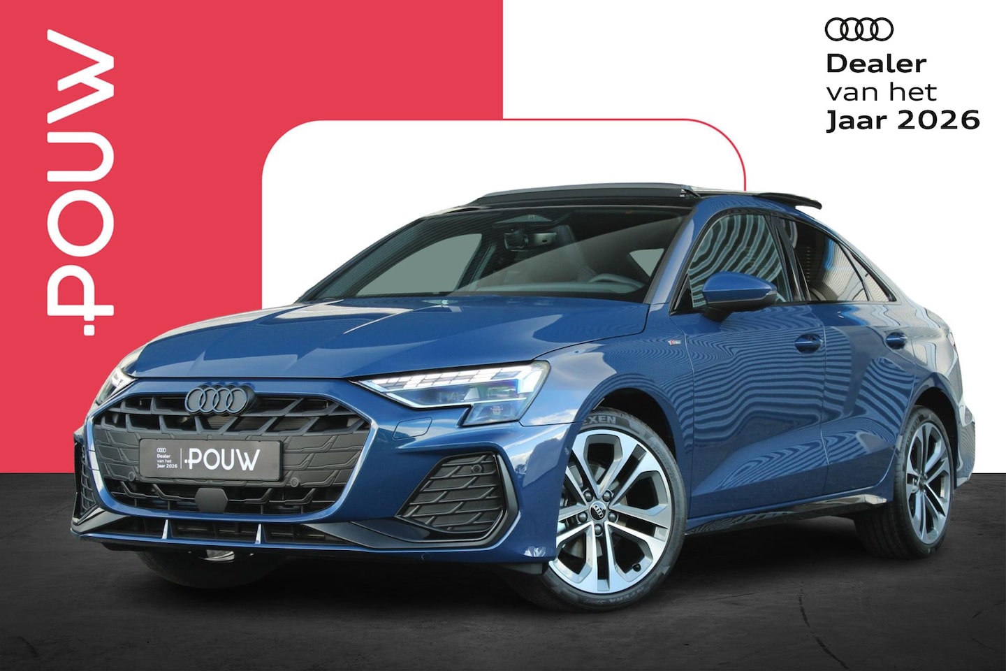 Audi A3 Limousine - 1.5 TFSI 150pk S Edition | Tech Plus | Panoramadak - AutoWereld.nl