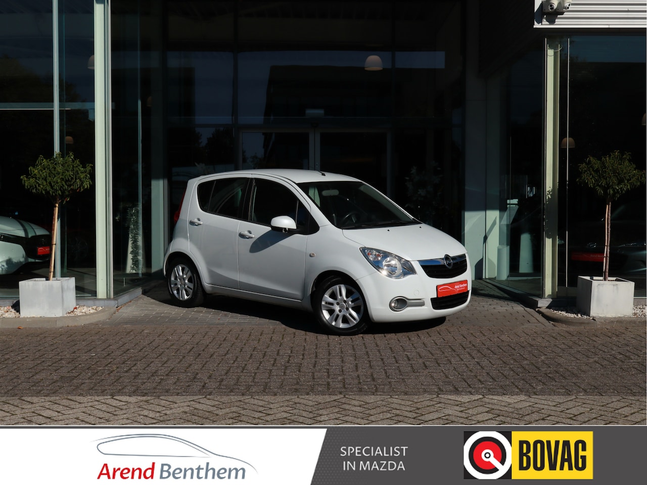 Opel Agila - 1.2 Edition AUTOMAAT / Airco / LM-Velgen / Audio / CV - AutoWereld.nl