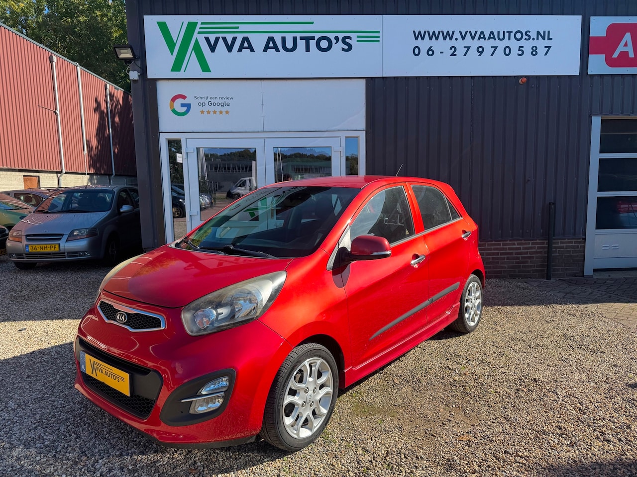 Kia Picanto - 1.2 CVVT Airco 1.2 CVVT Airco, stoelverwarming, elektr ramen, APK 08-2028! - AutoWereld.nl