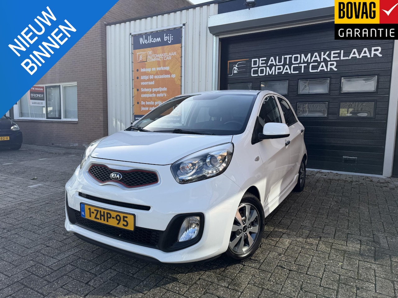 Kia Picanto - 1.0 CVVT X-treme SLECHTS 93.934 KM | AIRCO | LMV | LEER | NAP | - AutoWereld.nl