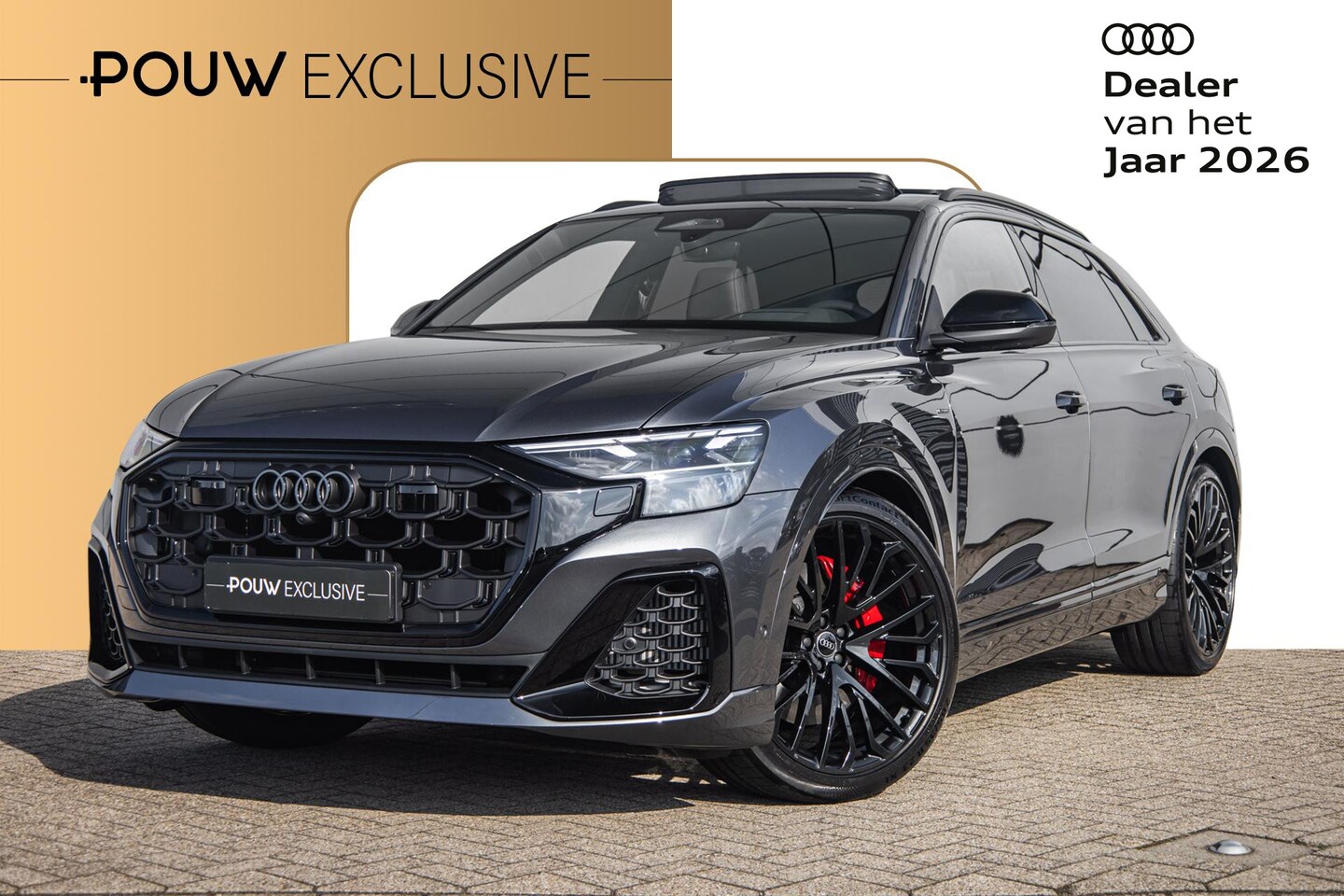 Audi Q8 - 60 TFSI e quattro Competition Plus | Matrix LED Koplampen | 360 Camera - AutoWereld.nl