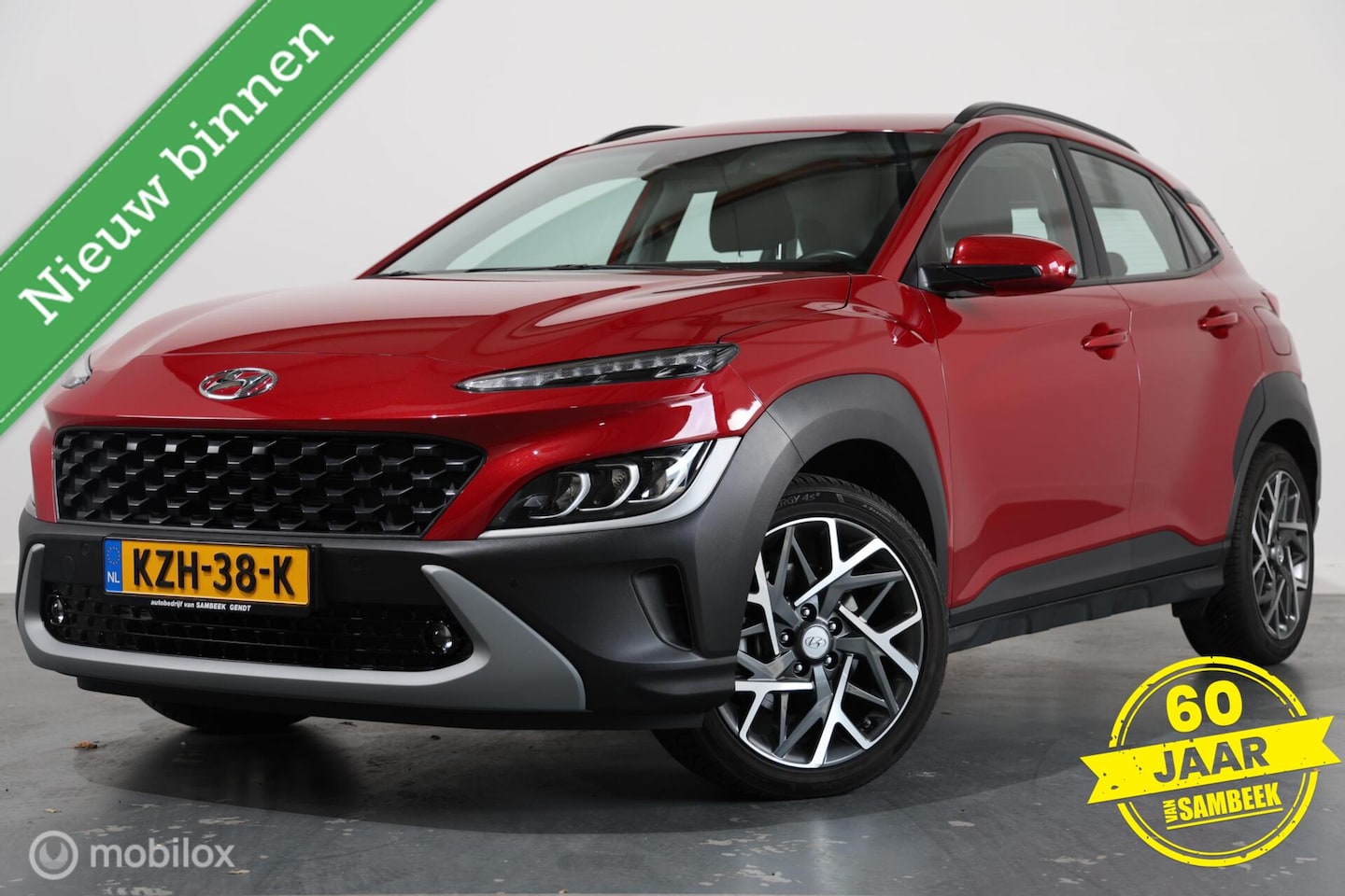 Hyundai Kona - 1.6 GDI HEV Comfort - Afneembare trekhaak - Pano - Stuur/Stoelverwarming - AutoWereld.nl