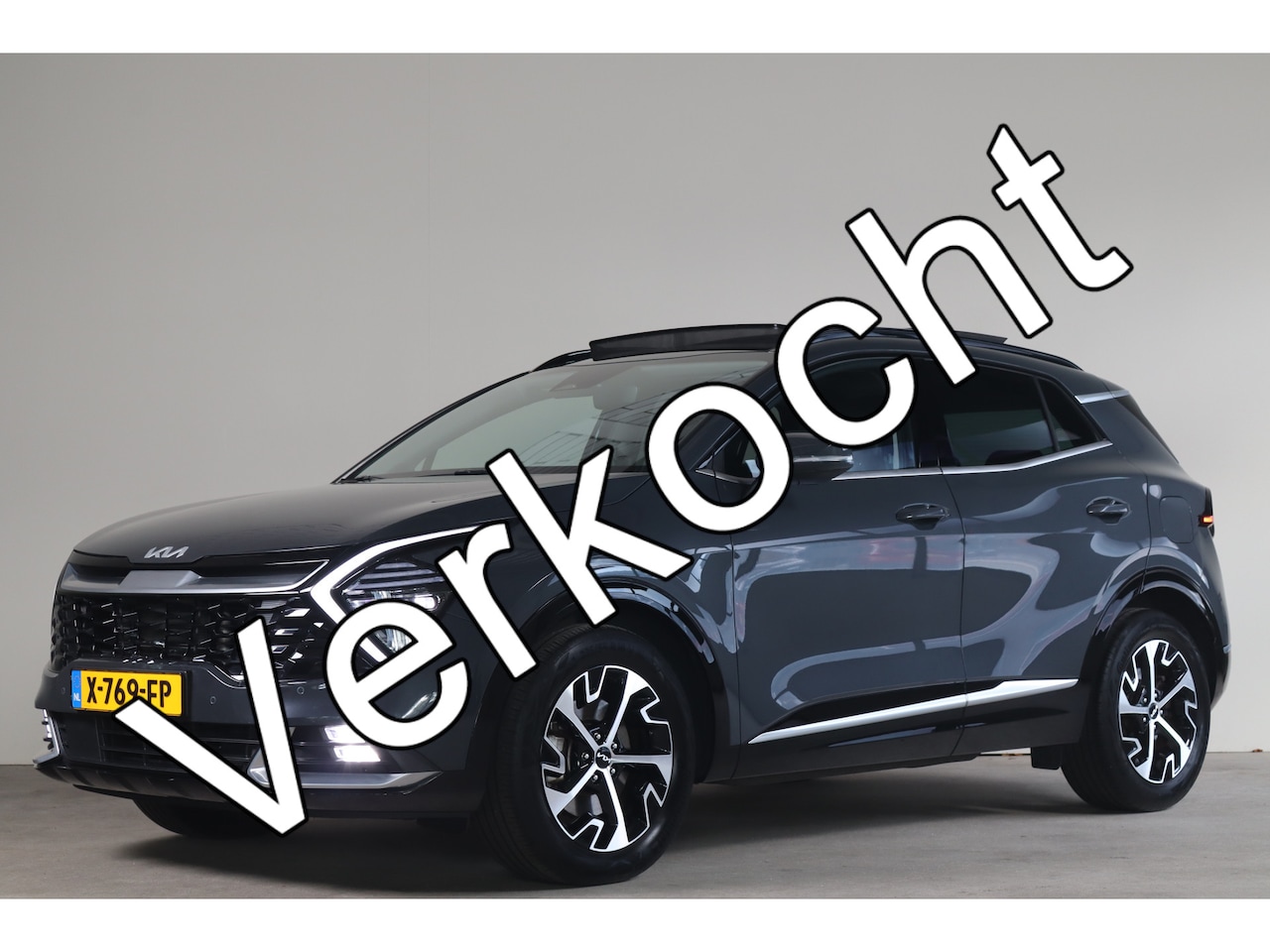 Kia Sportage - 1.6 T-GDi Hybrid DynamicPlusLine - NL Auto!! Stoel+stuurverw I Pano I Afneembare trekhaak - AutoWereld.nl
