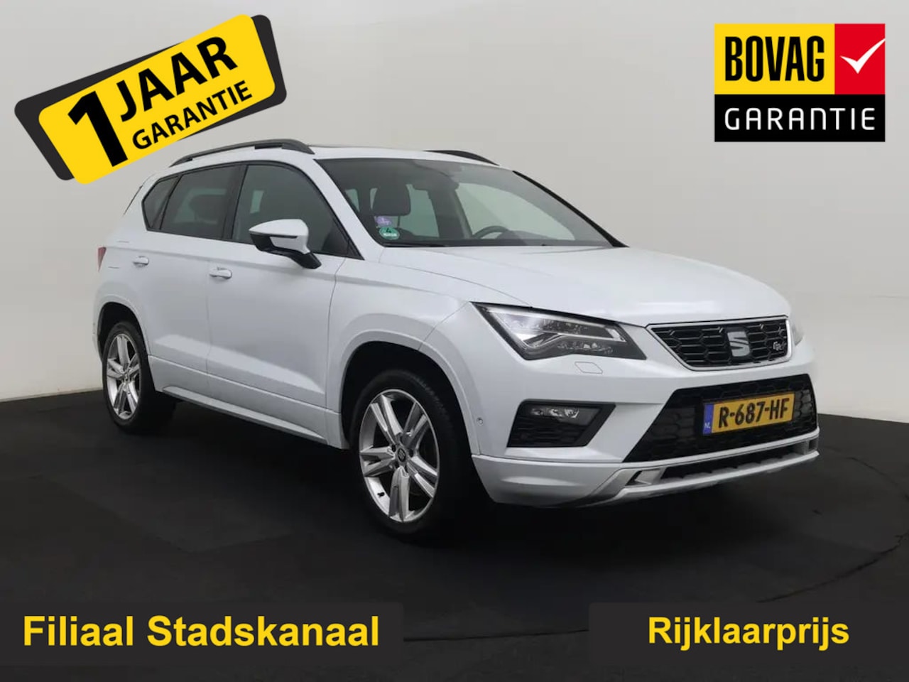 SEAT Ateca - 1.4 EcoTSI FR Business Intense Gratis Afleverpakket! | Trekhaak | Panoramadak | - AutoWereld.nl