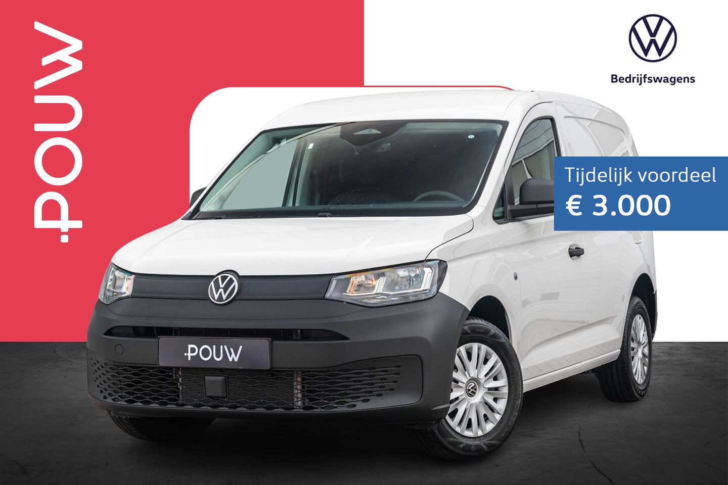 Volkswagen Caddy Cargo - 2.0 TDI 75pk Comfort | Trekhaak | Airco - AutoWereld.nl