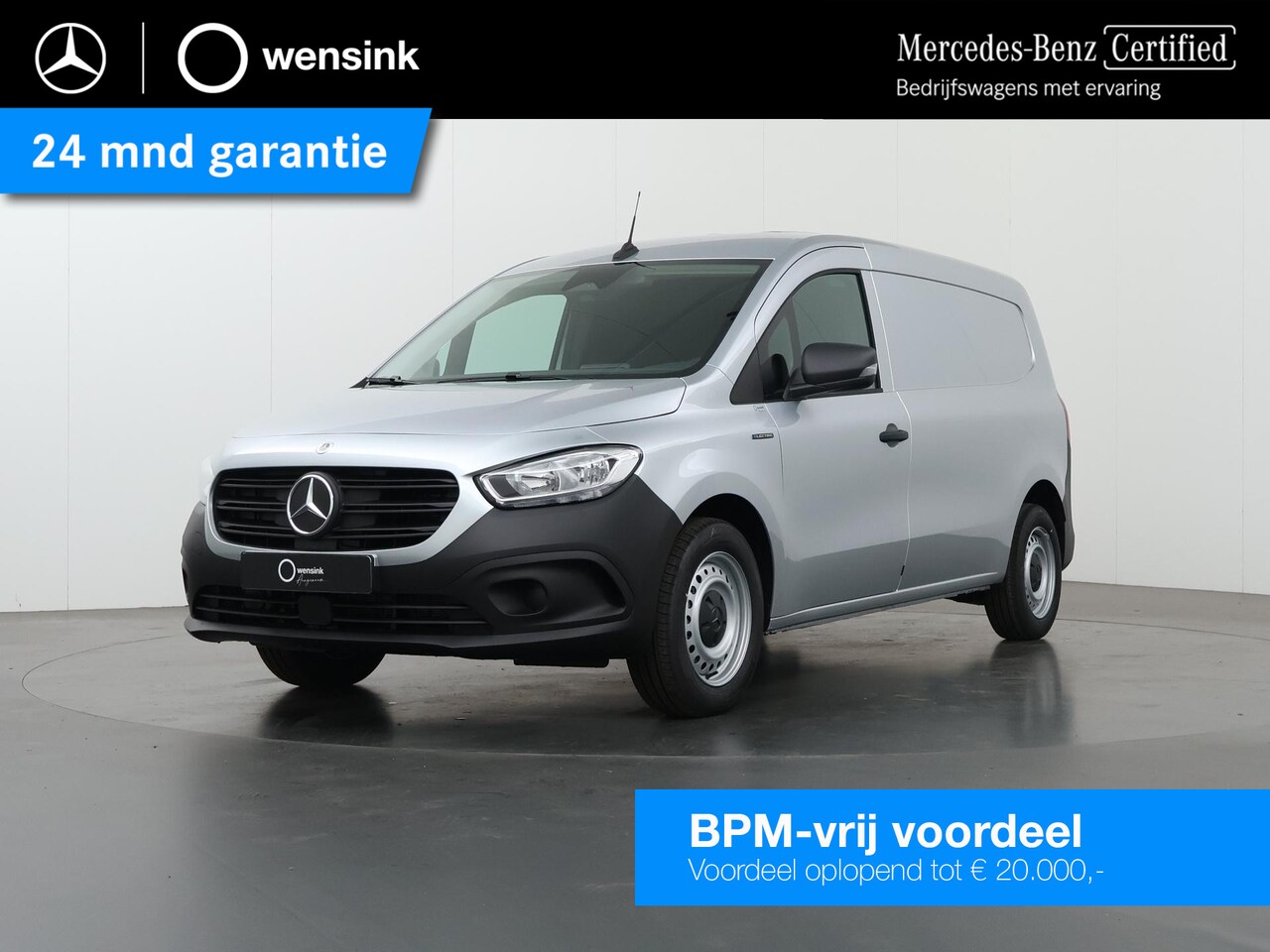 Mercedes-Benz eCitan - 112 Base L2 51 kWh | Achteruitrijcamera | DC laden 75 kW | Climate Control | Multifunction - AutoWereld.nl