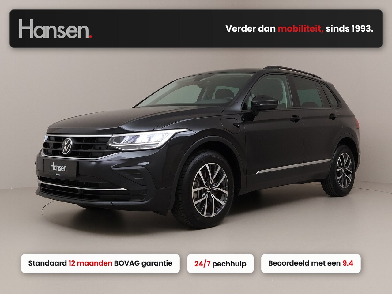 Volkswagen Tiguan - 1.4 TSI eHybrid Life I Adaptive Cruise I CarPlay I Camera I Dodehoekdetectie I LED I - AutoWereld.nl