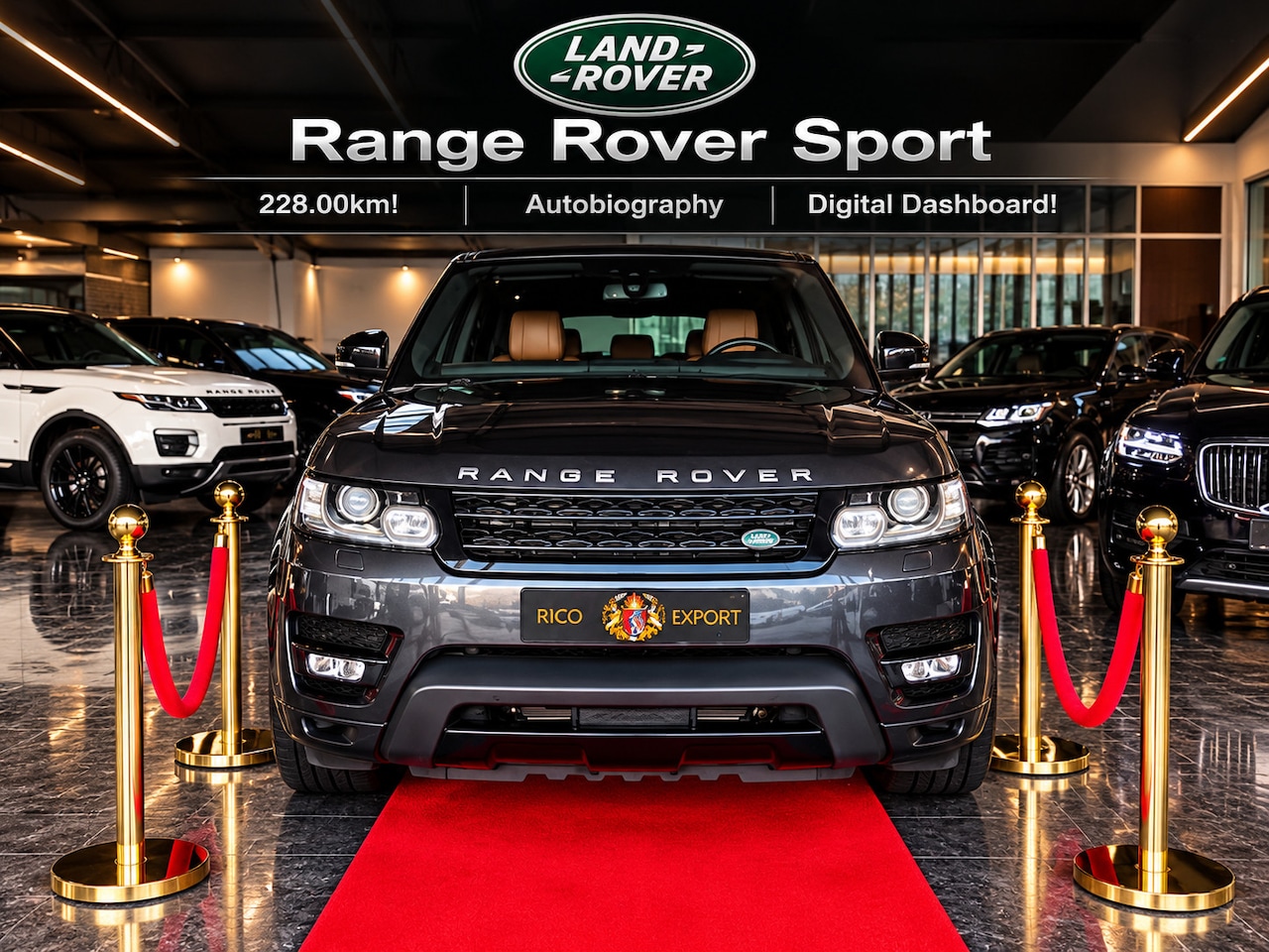Land Rover Range Rover Sport - 3.0 SDV6 AUTOBIOGRAPHY DIGITAL FULL 2015 NAP! - AutoWereld.nl