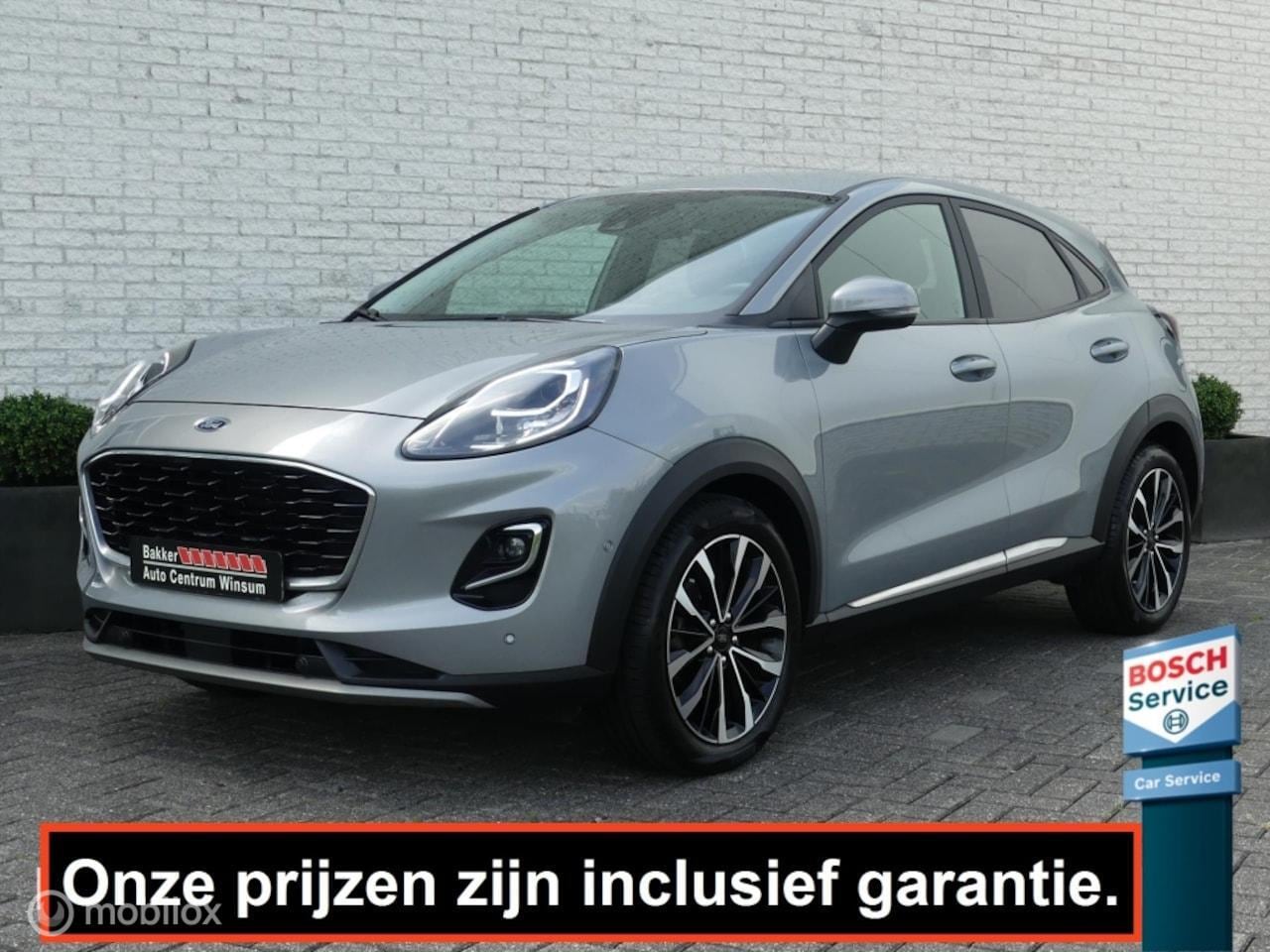 Ford Puma - 1.0i ECOB. TITANIUM 125PK AUTOMAAT NAVI/CAMERA/ADAP.CRUISE/STOEL+STUURVERW - AutoWereld.nl