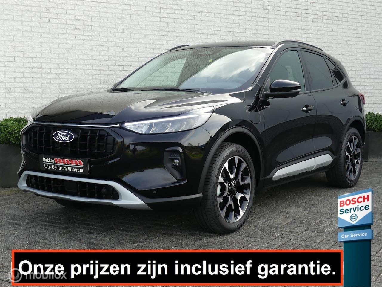Ford Kuga - 2.5 PHEV 243PK ACTIVE X 360CAMERA/TREKHAAK/WINTERPACK/ELEK.VOORSTOELEN - AutoWereld.nl