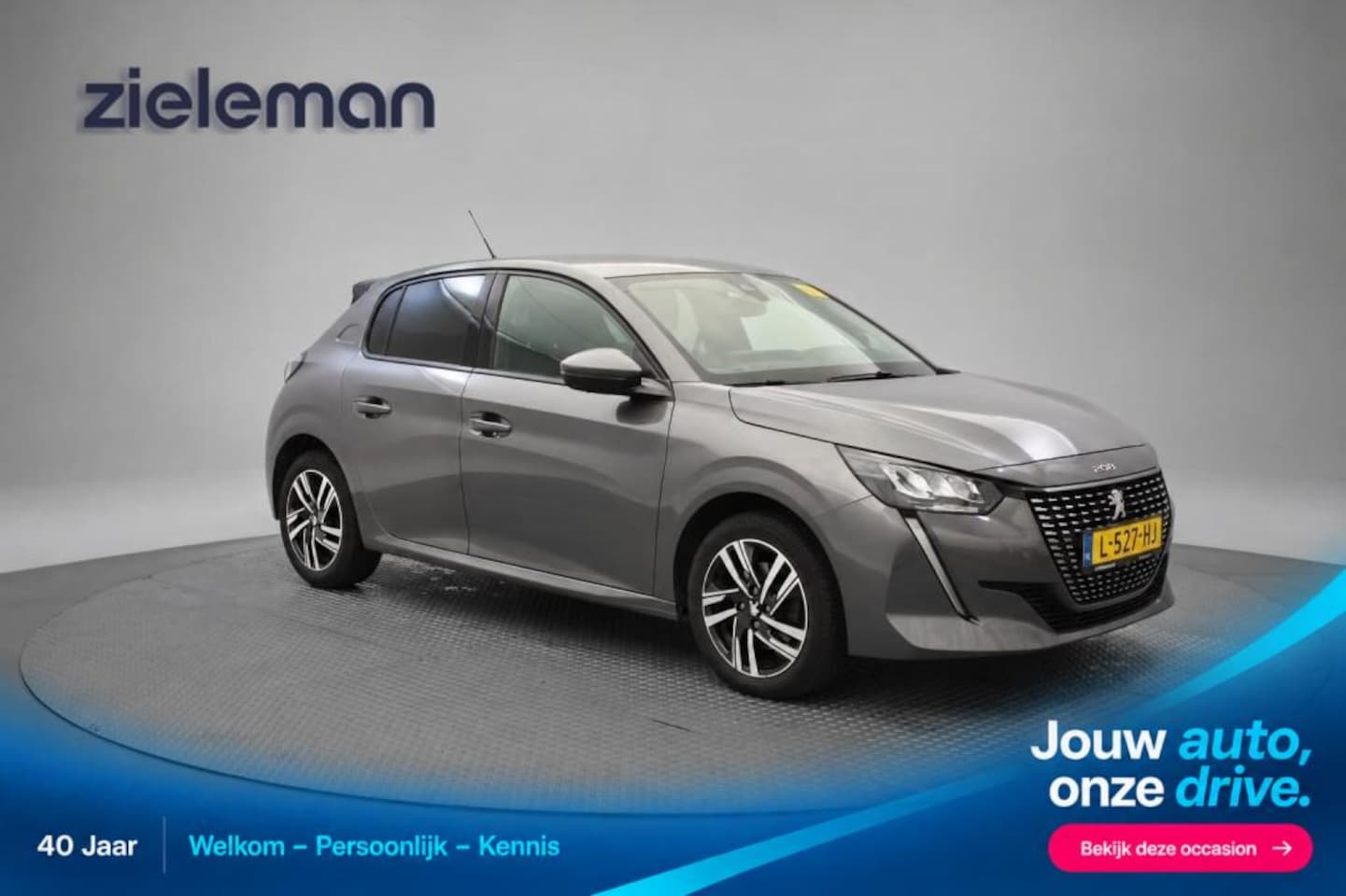 Peugeot 208 - 1.2 PureTech Allure Automaat - Digitaal Cockpit, Carplay, Camera, Stoelverw. Half Leer - AutoWereld.nl