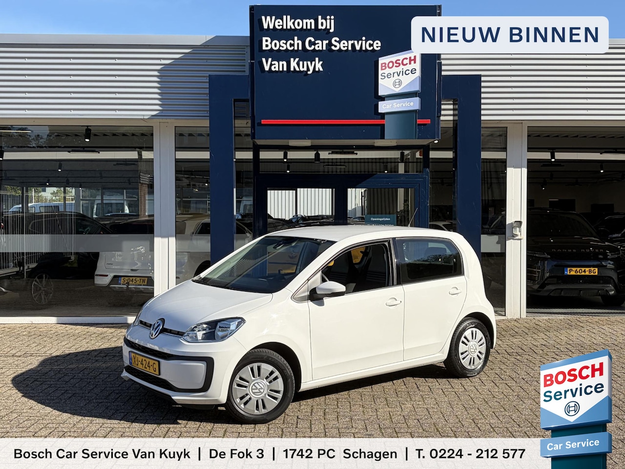 Volkswagen Up! - 1.0 BMT move up! / 5-Deurs / NL-Auto / DAB Radio-Bluetooth / Airco / LED / All-Seasons / E - AutoWereld.nl