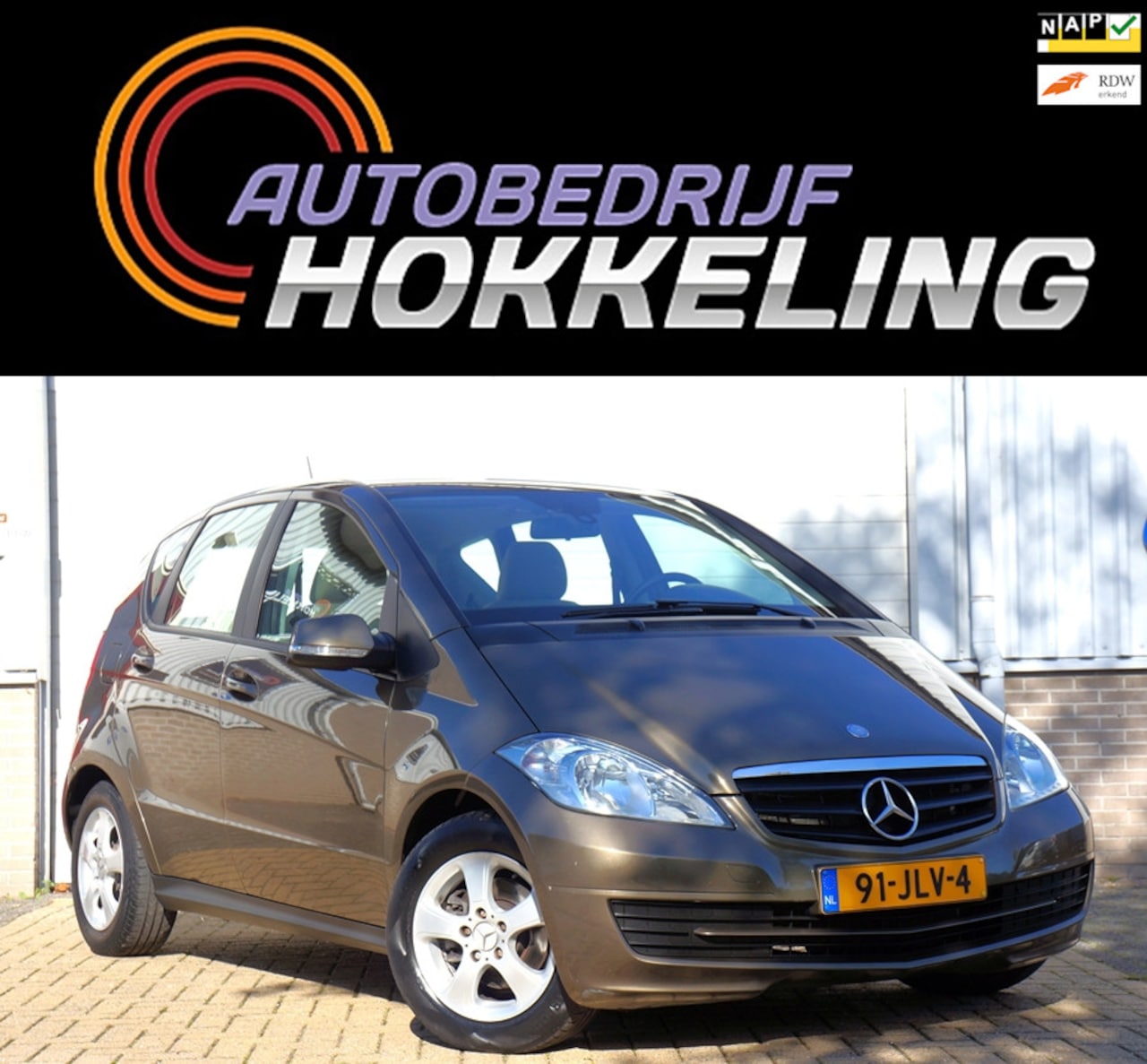 Mercedes-Benz A-klasse - 160 Classic; Automaat+Airco+Cruise !! - AutoWereld.nl