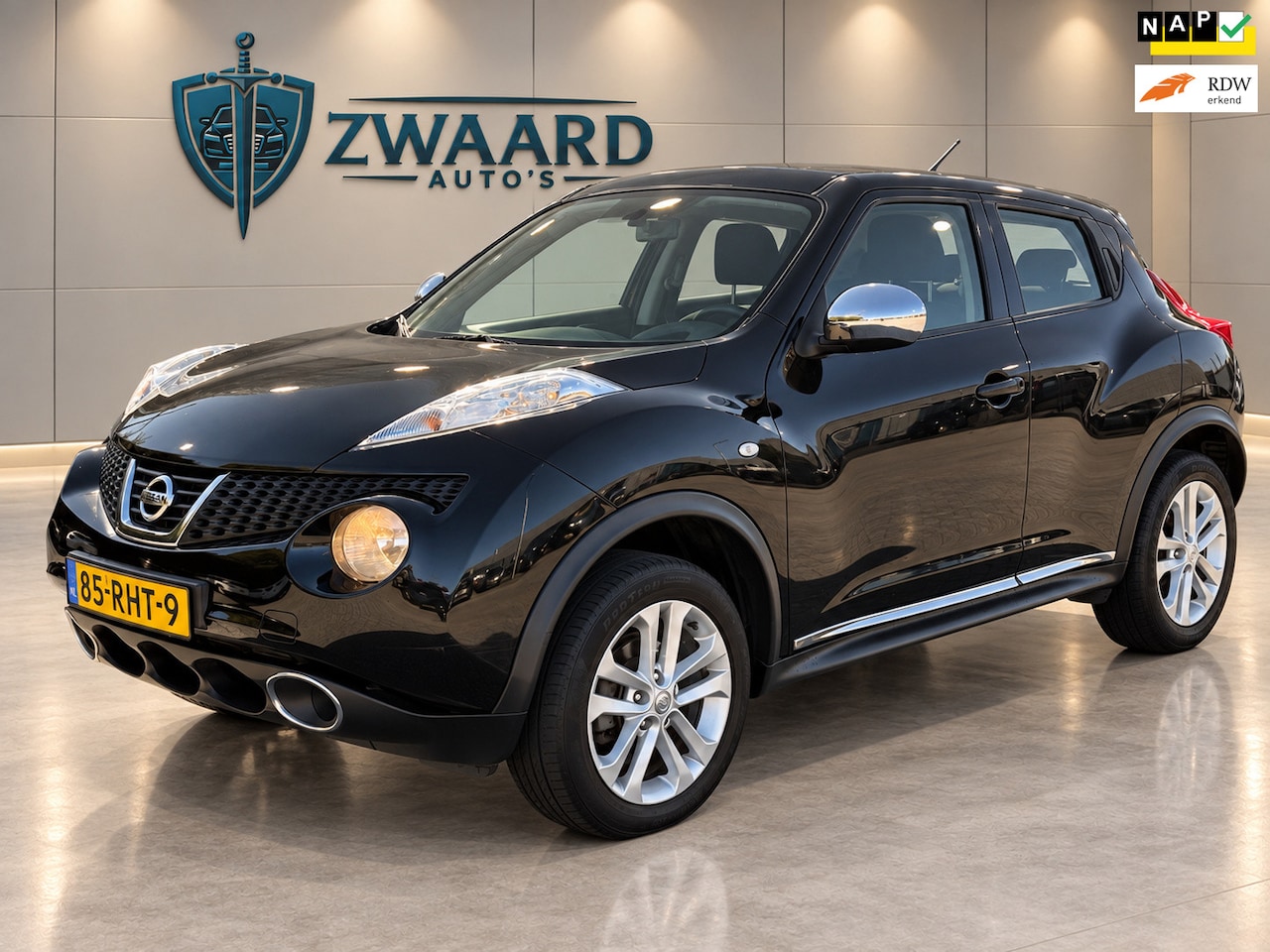 Nissan Juke - 1.6 Visia l Airco l Electrische ramen & Buitenspiegels l Volledig Onderhouden l - AutoWereld.nl