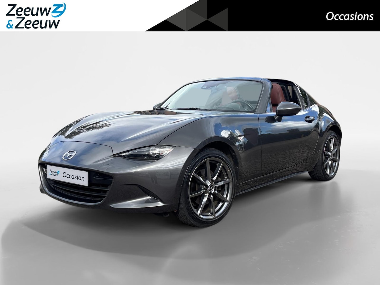 Mazda MX-5 RF - 2.0 SkyActiv-G 160 GT-M | NL auto | Elektr. cabriodak | Bose audio | Lederen bekleding | C - AutoWereld.nl