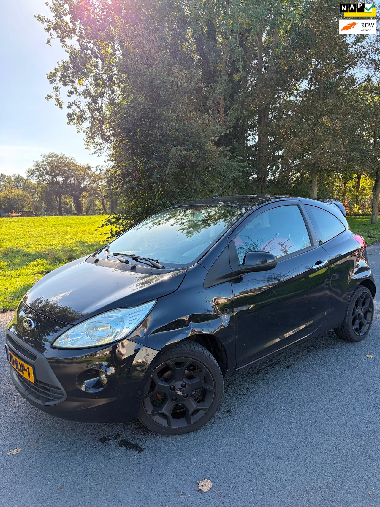 Ford Ka - 1.2 Titanium X start/stop|NAP|Airco|Schade links. - AutoWereld.nl