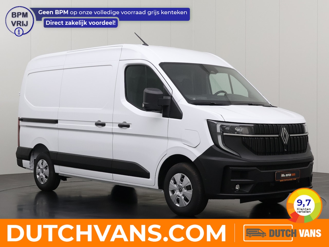 Renault Master E-Tech - 87Kwh L2H2 | Zeer Compleet !! | Direct Rijden !!! | 2500Kg Trekhaak | 10" Multimedia+Googl - AutoWereld.nl
