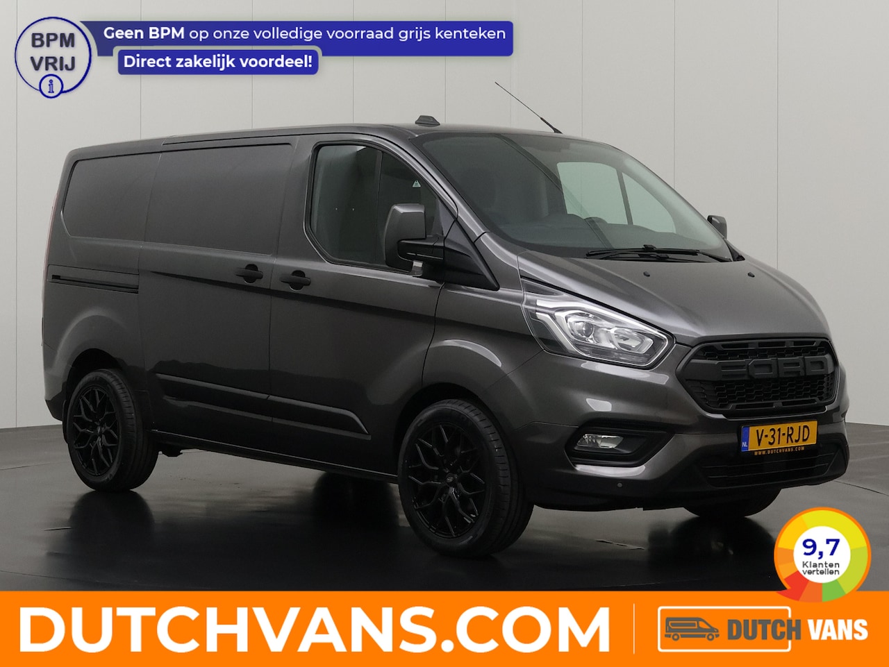 Ford Transit Custom - 2.0TDCi 130PK Automaat Raptor Edition | Airco | Cruise | 3-Zits - AutoWereld.nl