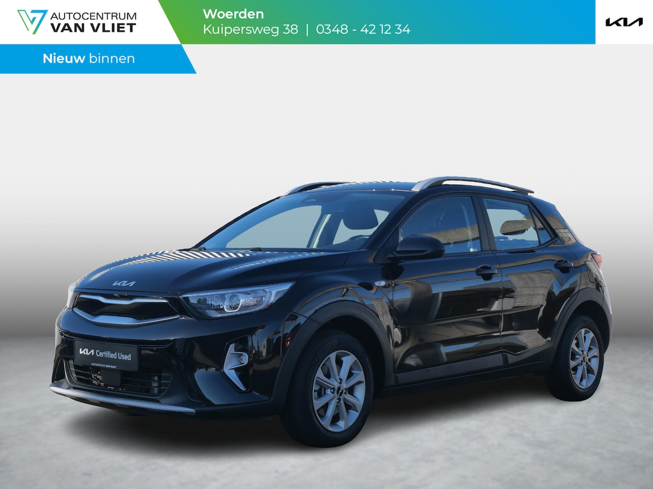 Kia Stonic - 1.0 T-GDi MHEV DynamicLine | Trekhaak | Hoogendoorn Schade | All Season Banden - AutoWereld.nl