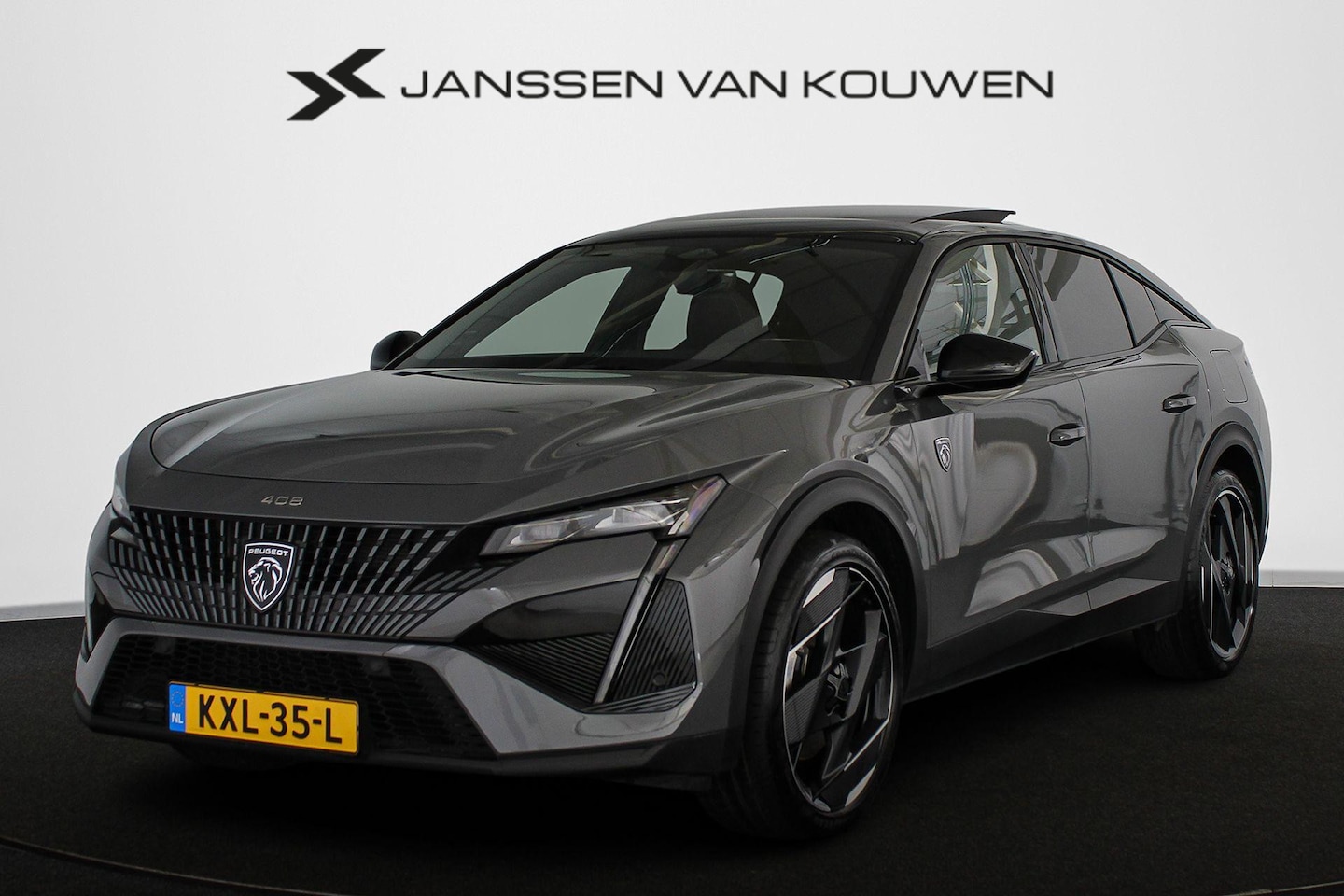 Peugeot 408 - 1.6 HYbrid 225 GT Pano FOCAL Massage 360 Camera Night Vision - AutoWereld.nl