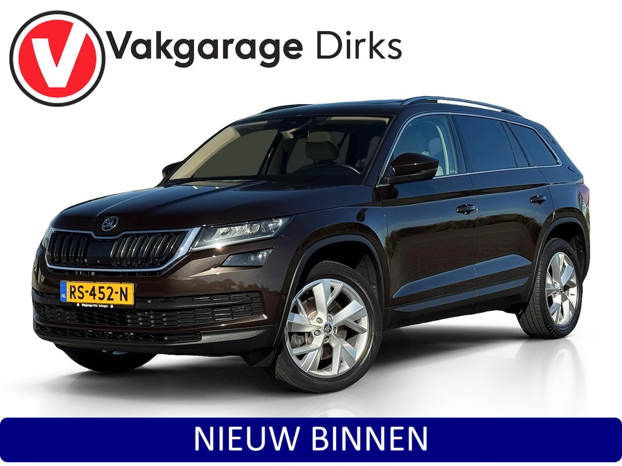 Skoda Kodiaq - 2.0 TSI 4x4 Style Business 7p. ✅ Trekhaak ✅ Pano ✅ ACC ✅ LED - AutoWereld.nl